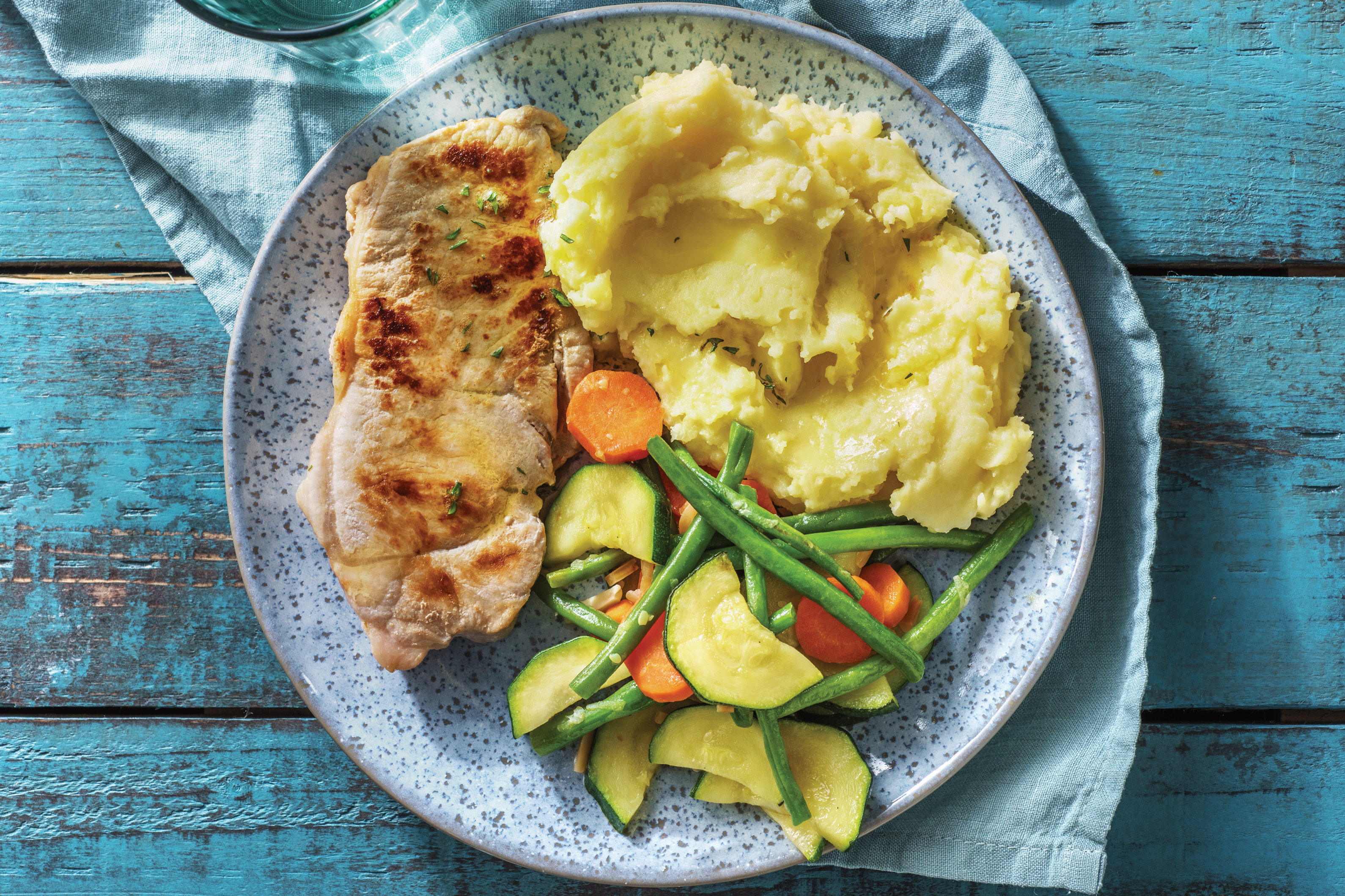 Honey & Thyme Glazed Pork