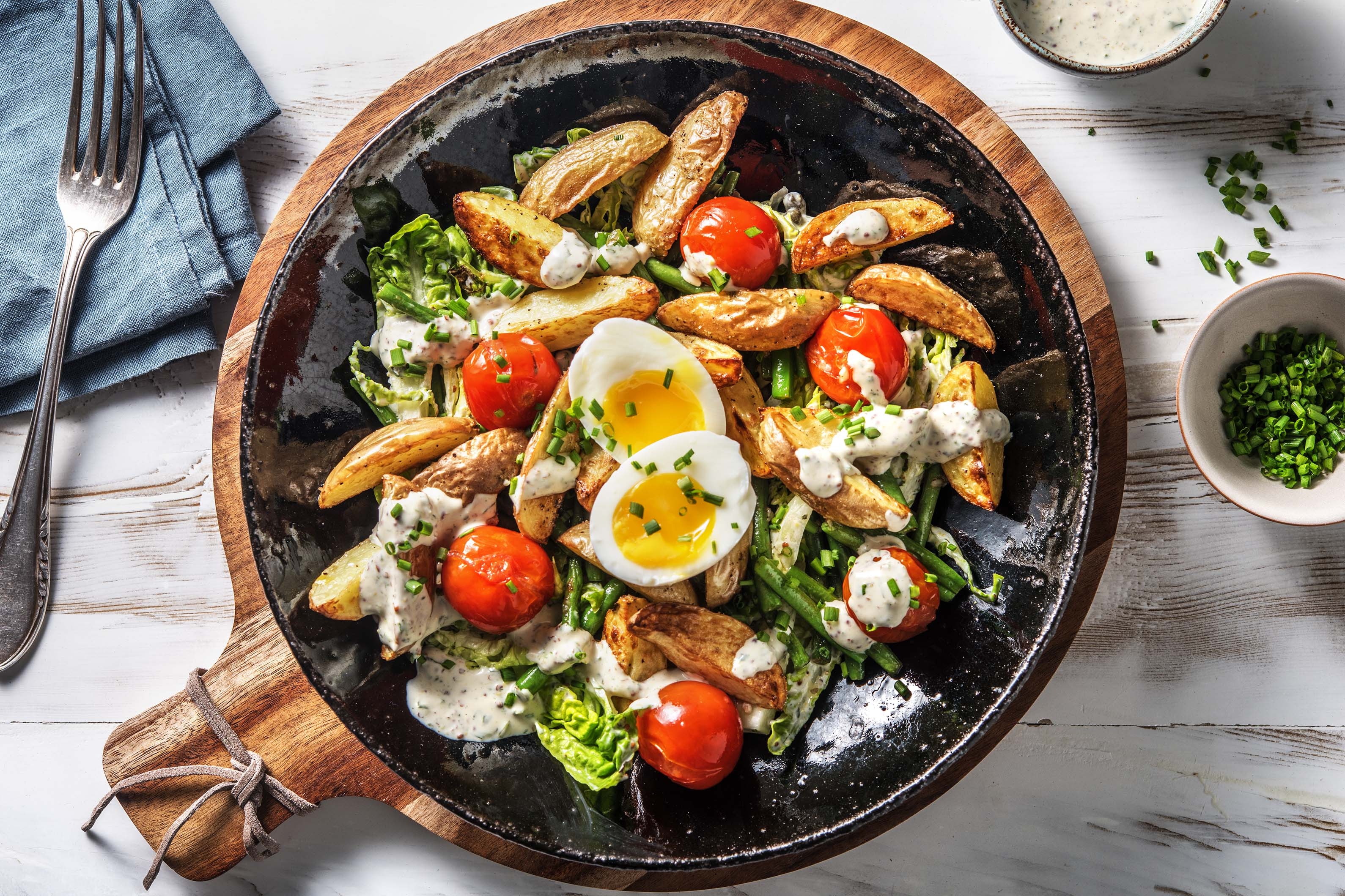 Feiner Kartoffelsalat a la Nicoise