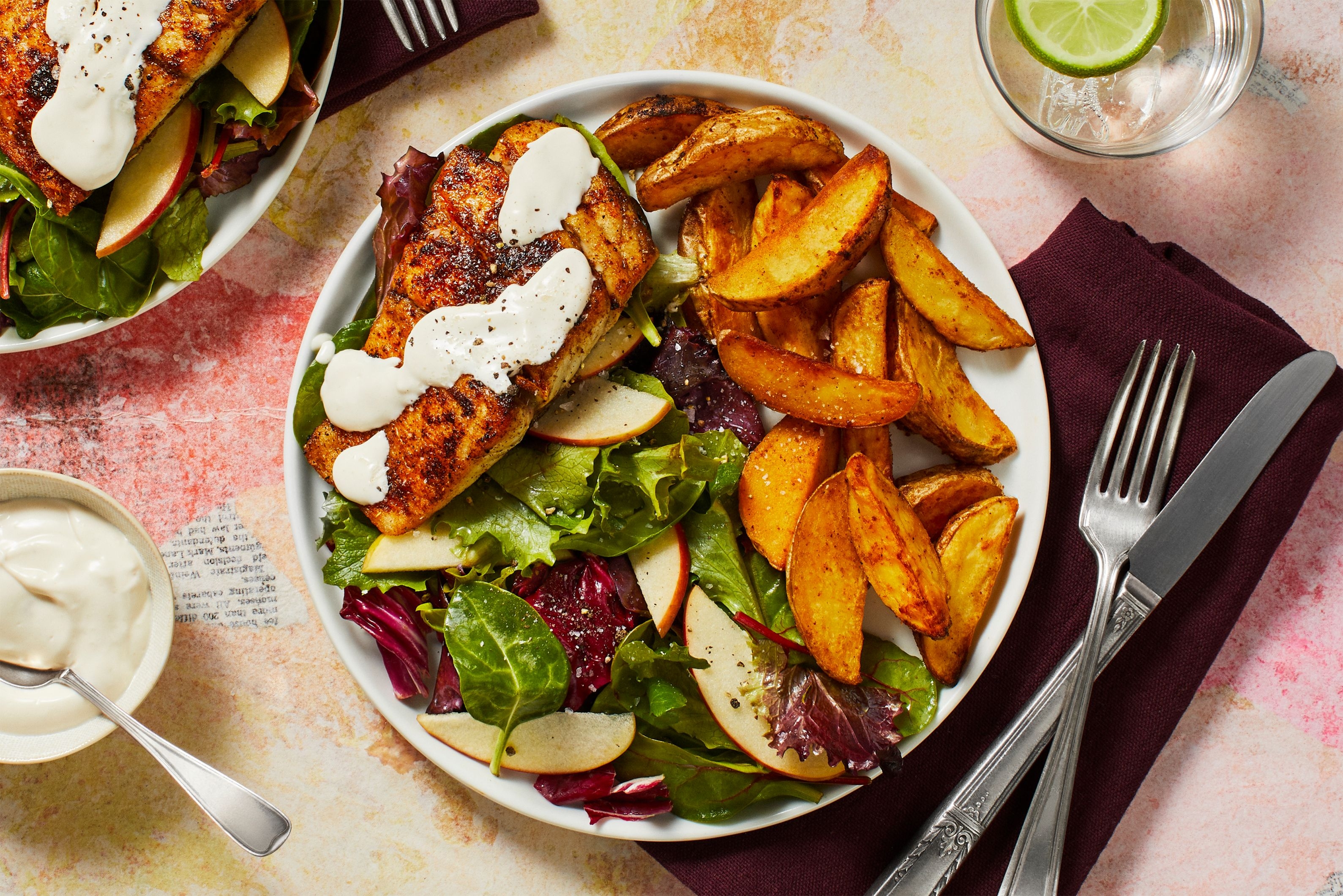 Seared Barramundi and Horseradish Sauce