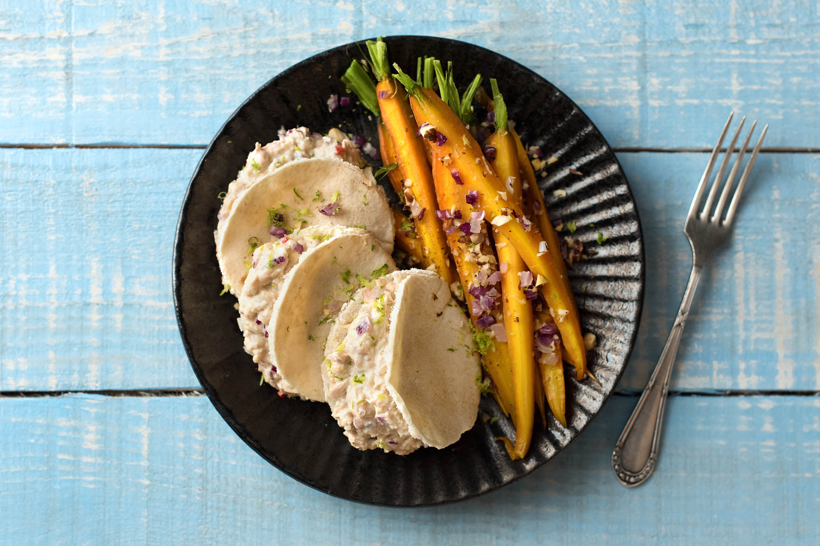 Tortilla's met tonijnsalade