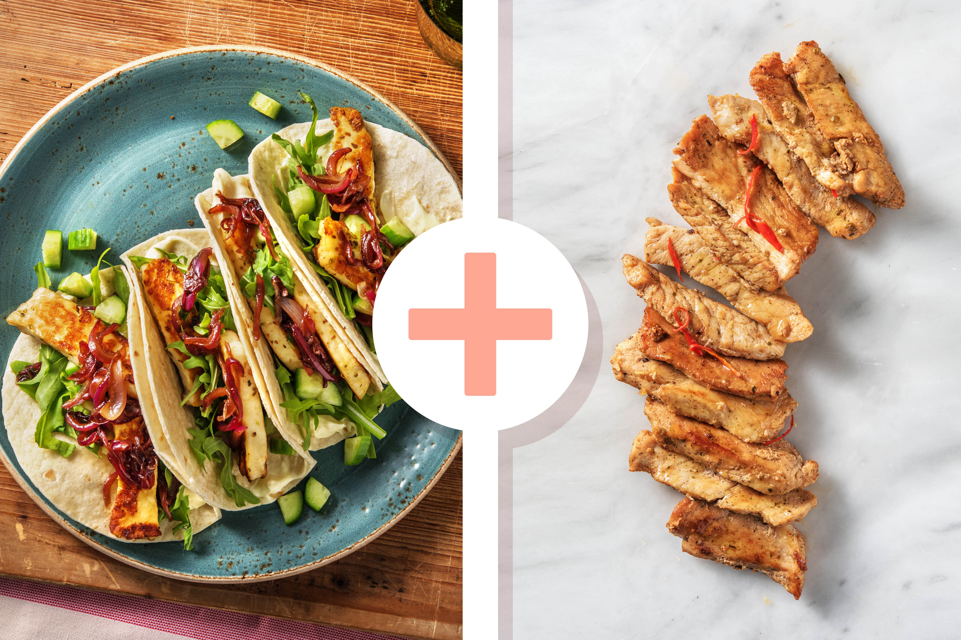 Tacos mit mexikanischem Schweinefilet