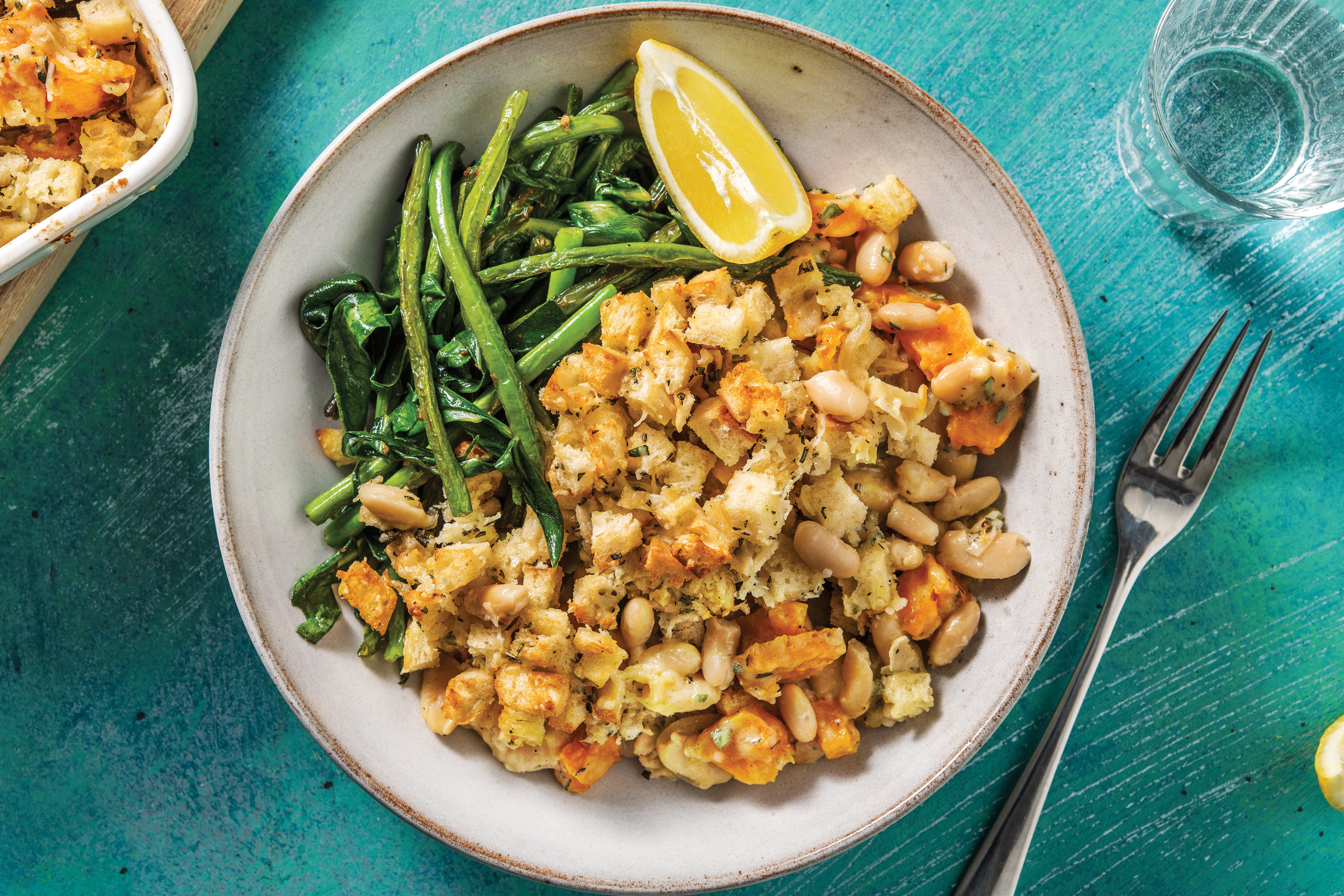 Butternut & Cannellini Gratin