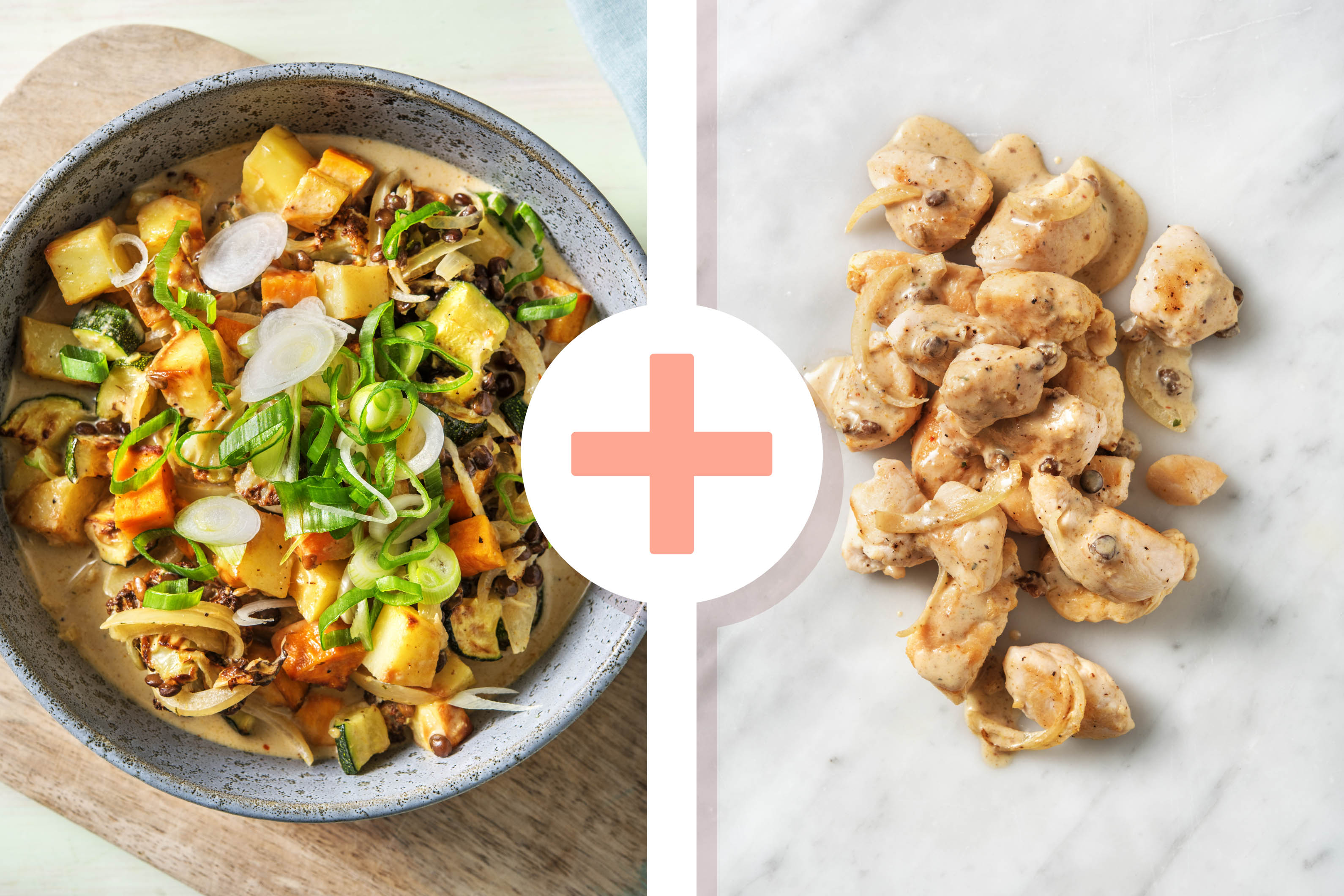 Massaman-Curry mit extra Hähnchenbrust