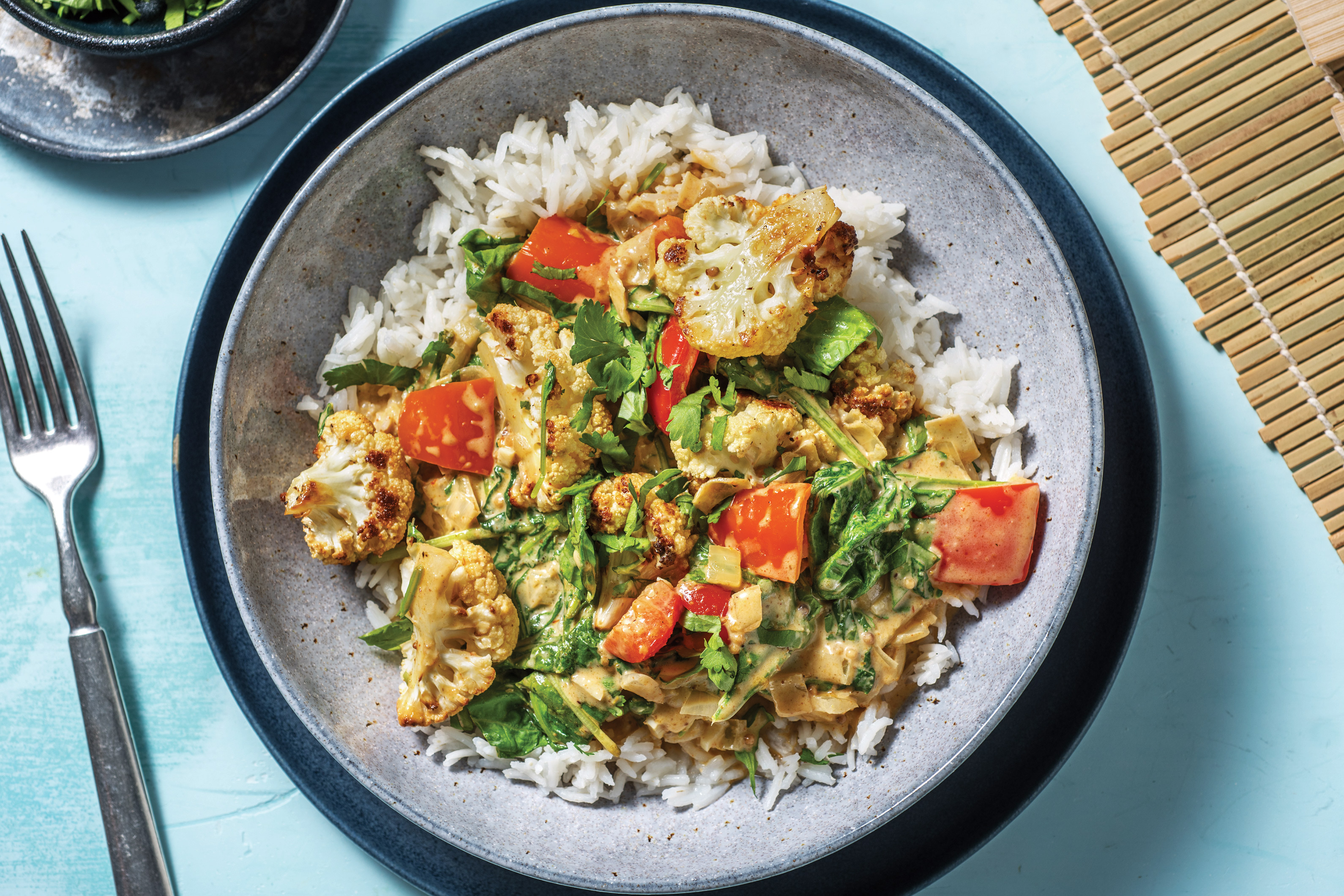 Roasted Cauliflower Bengal Curry