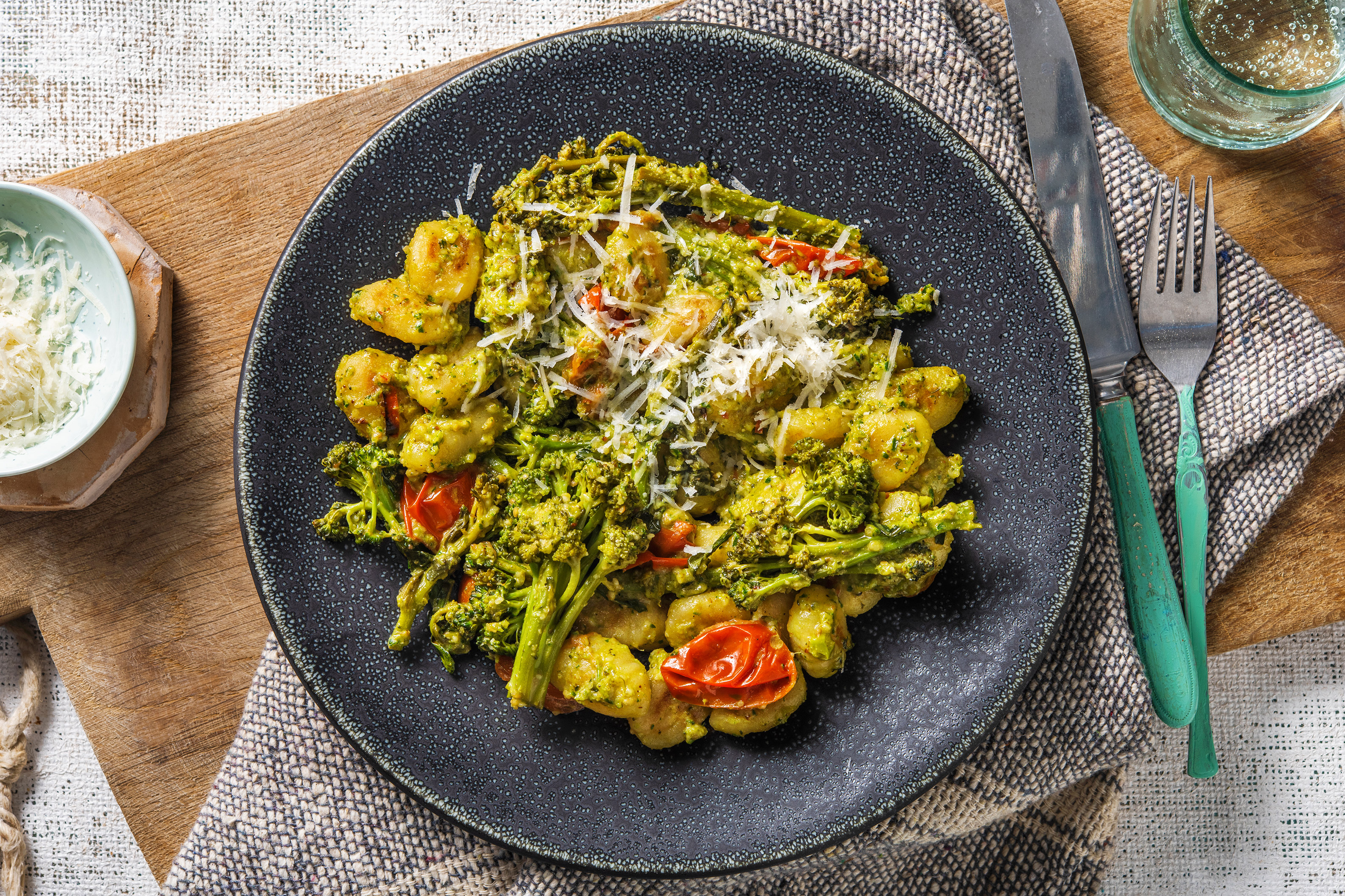 Gnocchi mit Petersilienpesto