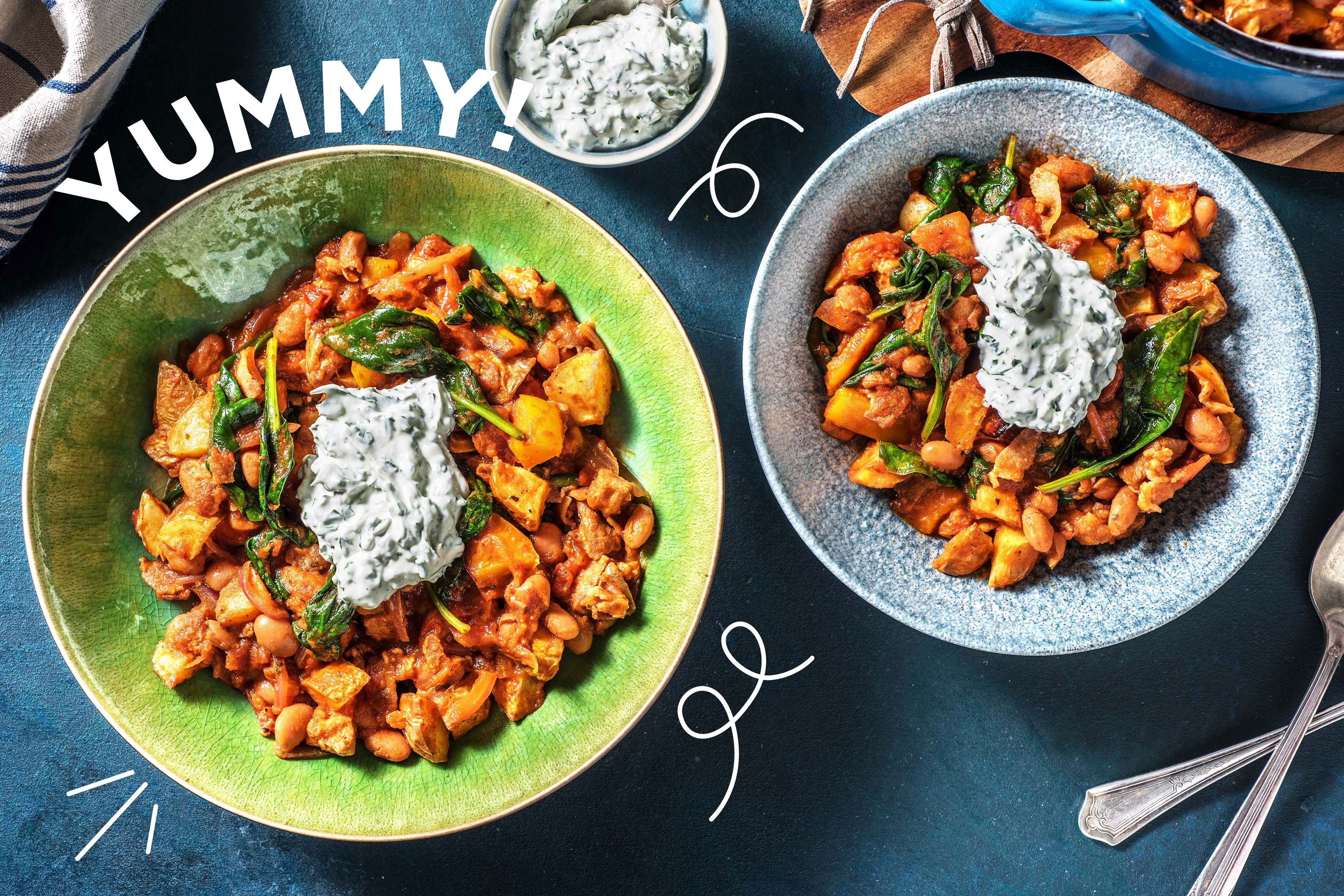 Borlotti-Bohnen-Eintopf