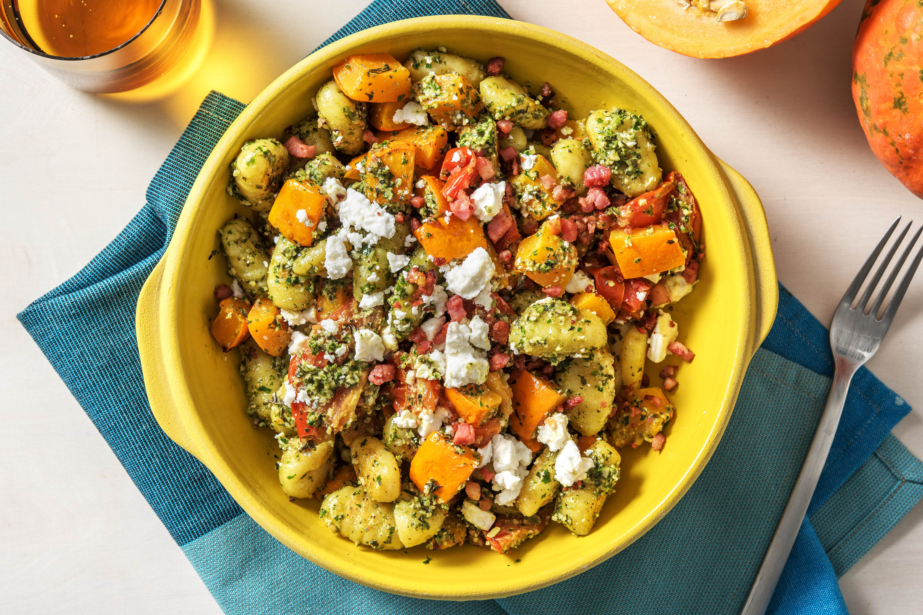 Gnocchi mit zweierlei Kürbis: