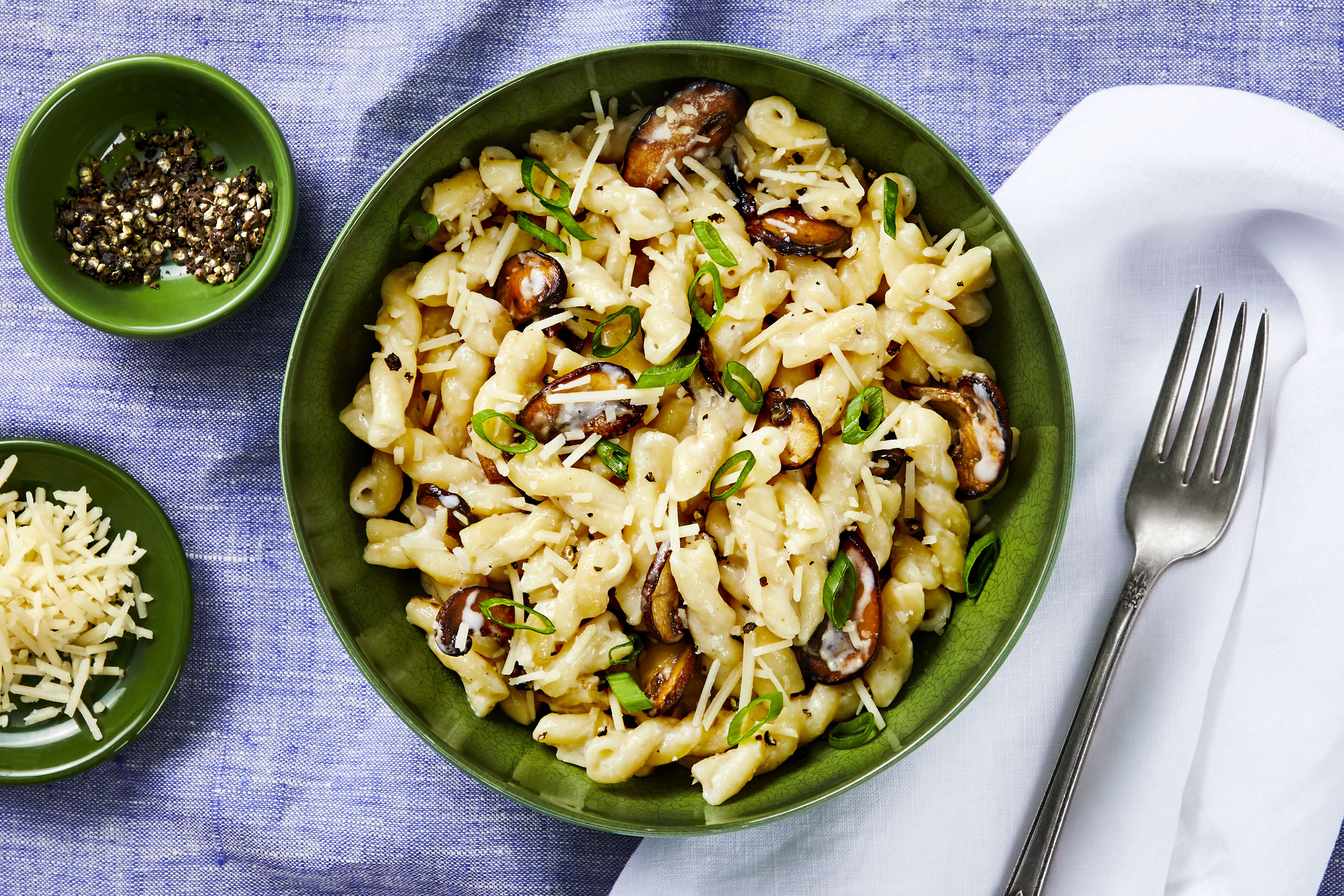 Creamy Dreamy Mushroom Gemelli