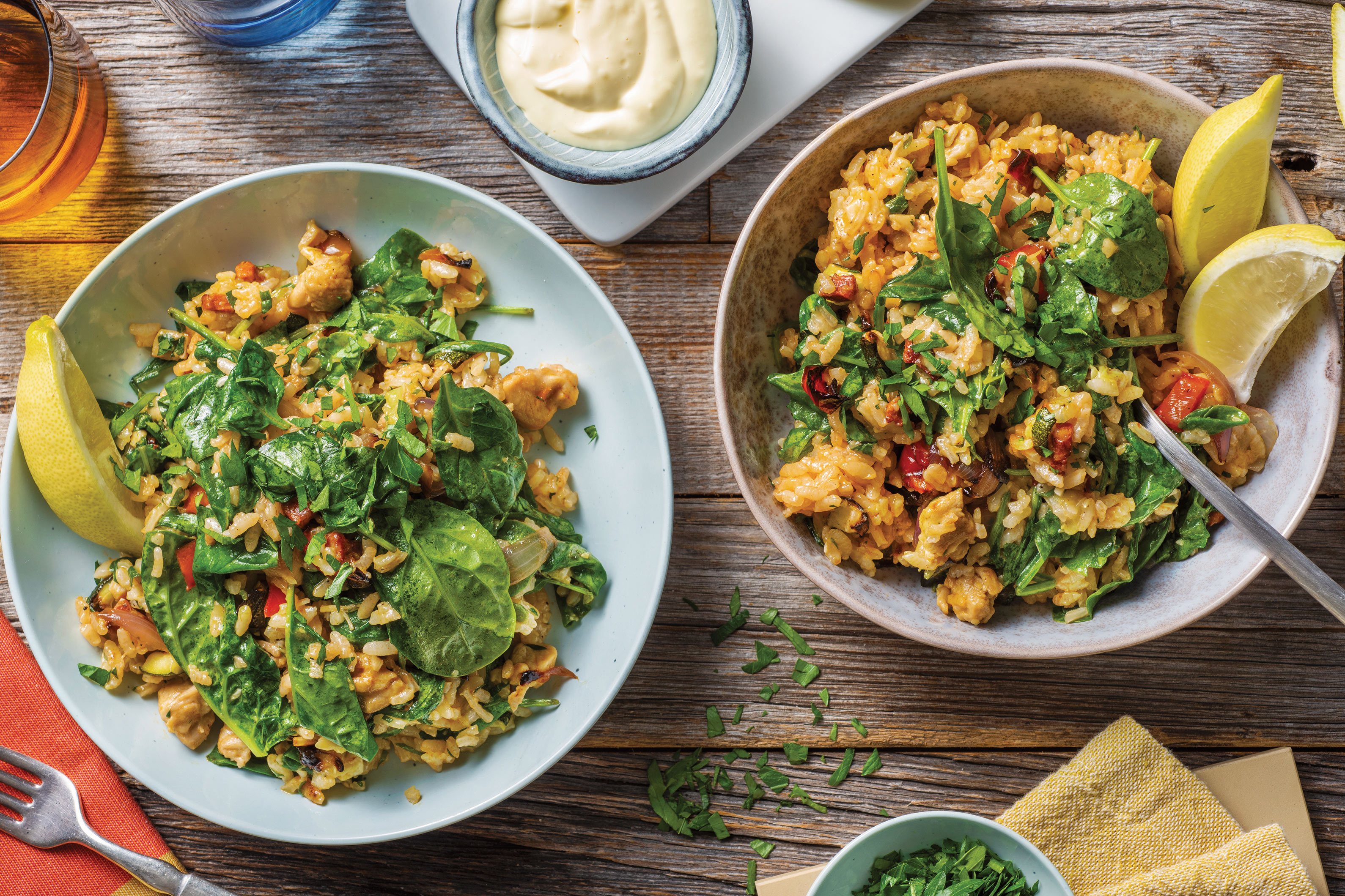 Chicken & Chorizo Paella-Style Rice