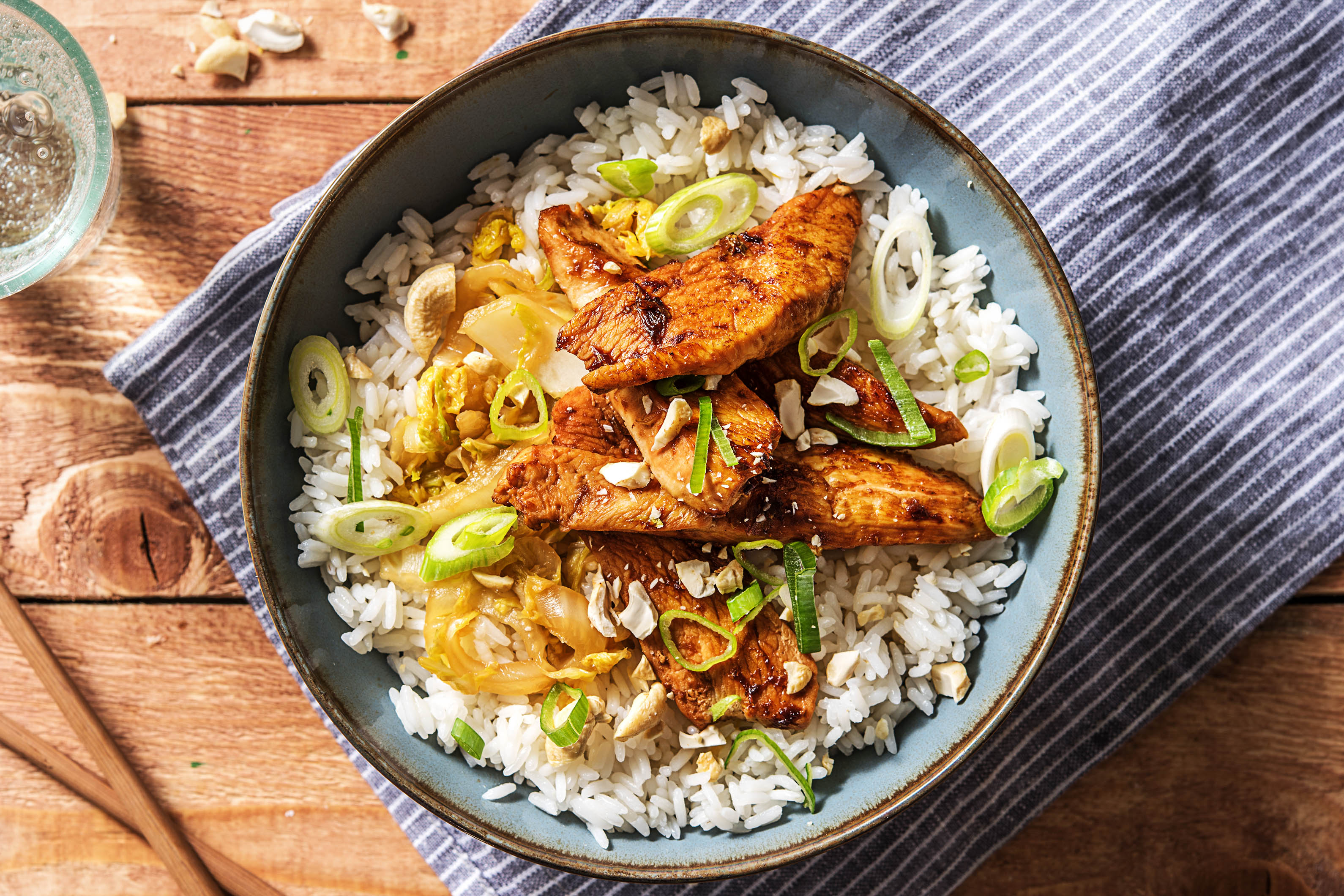 Hähnchenbrust-Chinakohl-Pfanne