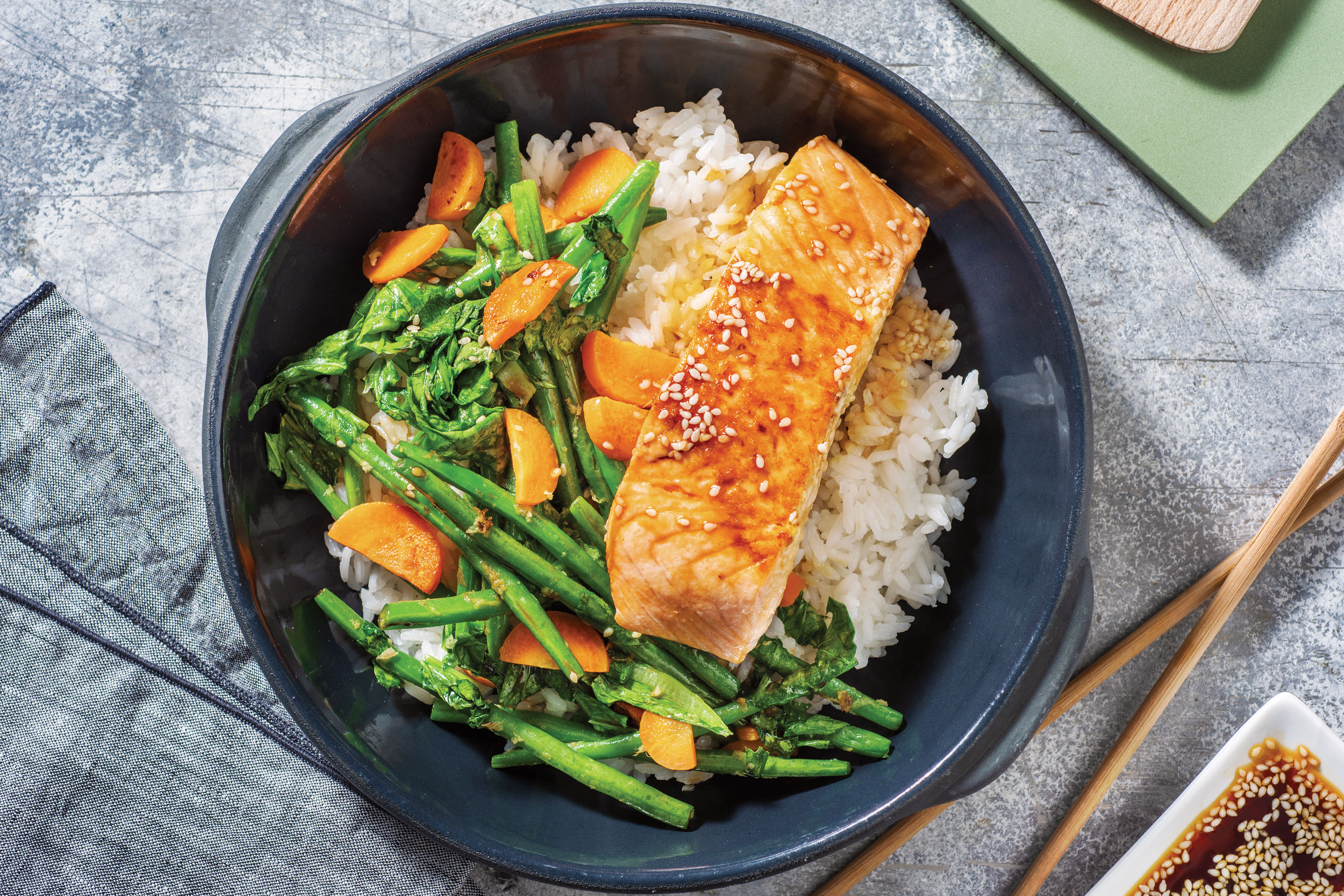 Honey-Soy Glazed Salmon