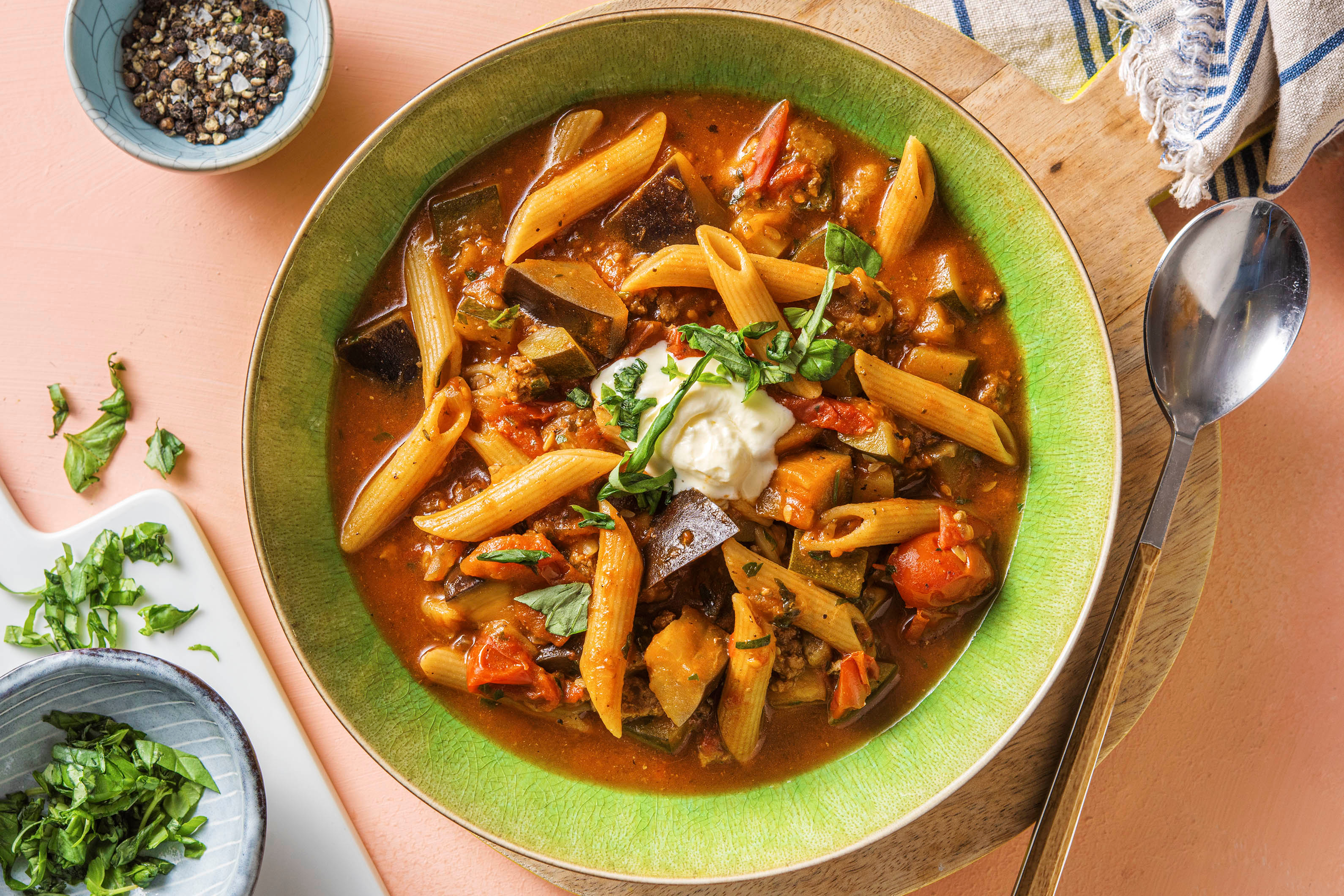 Soupe italienne à la viande hachée