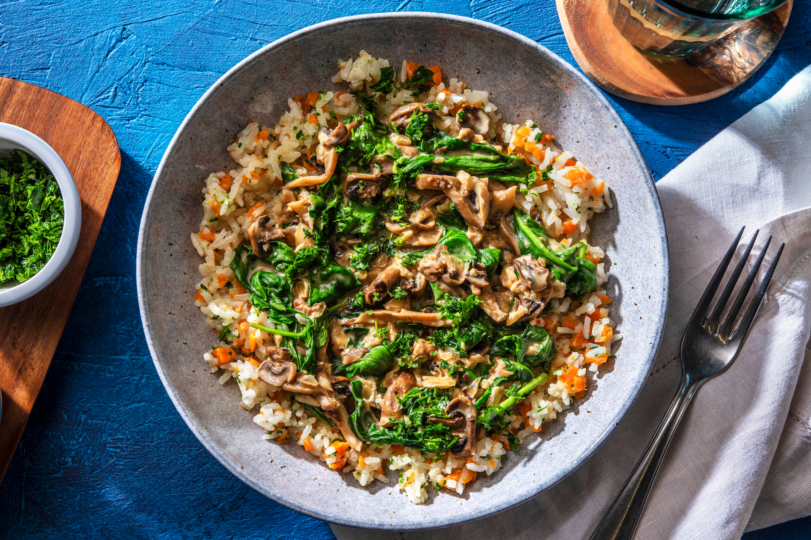 Vegetarisches Pilz-Stroganoff