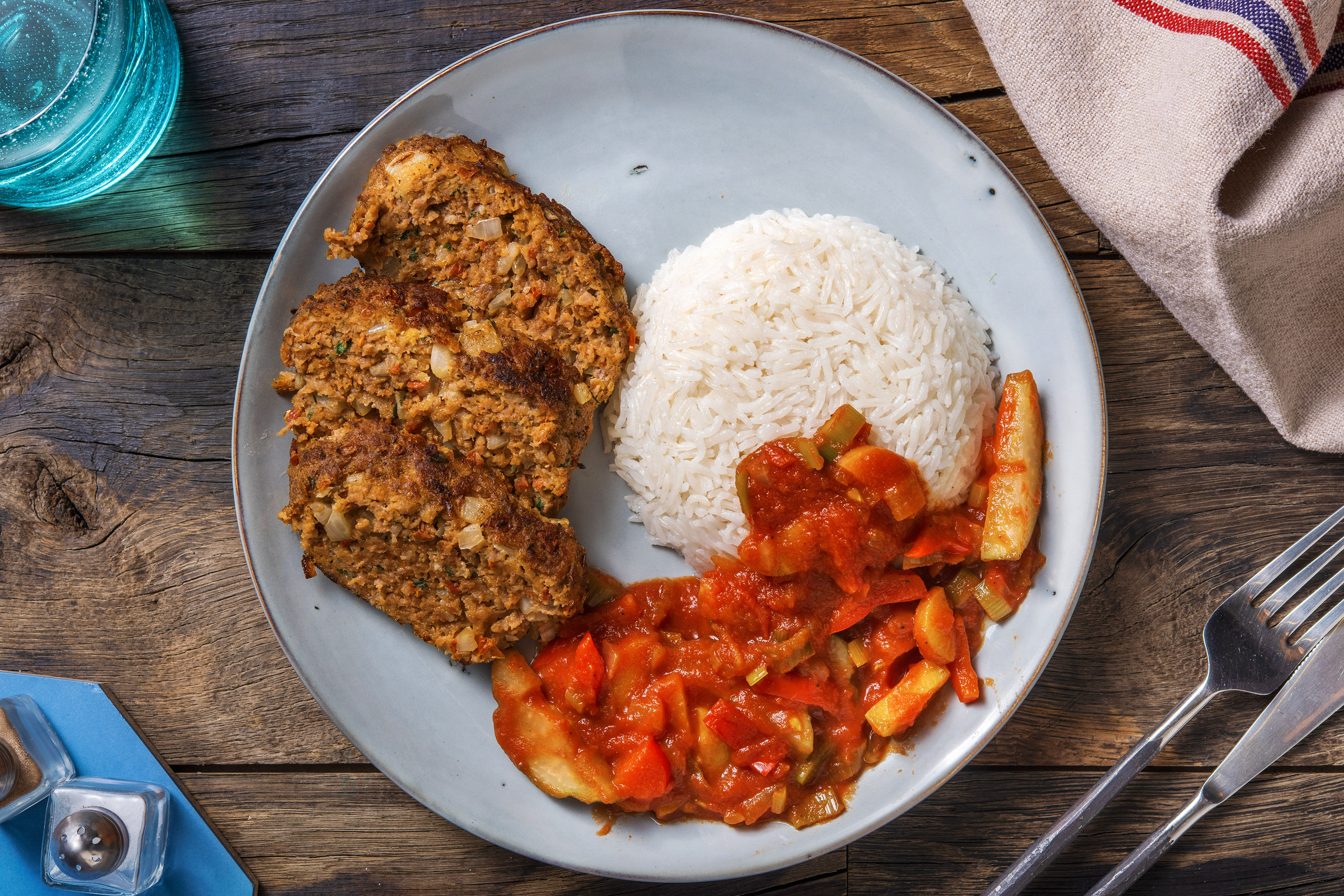 Pain de viande à la provençale