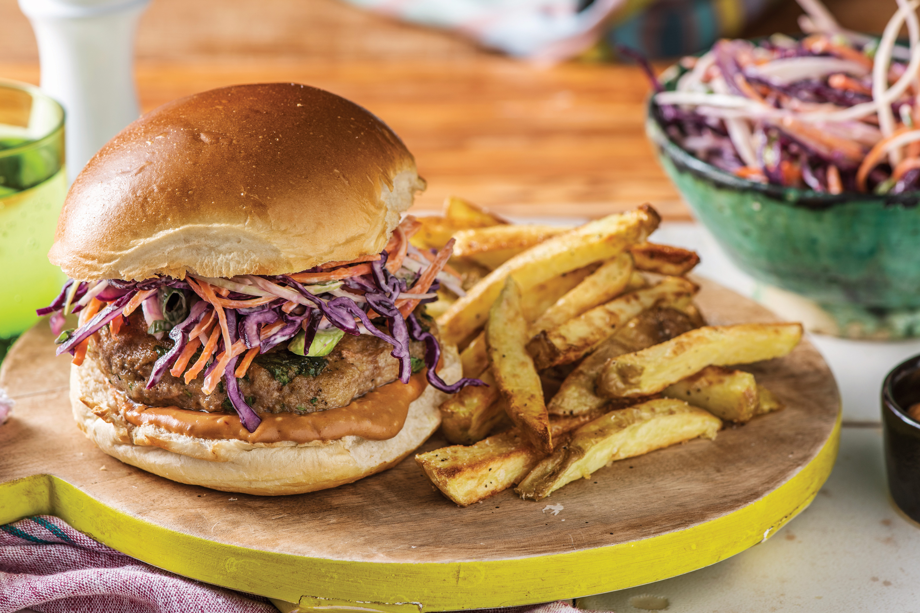 American Pork Burger