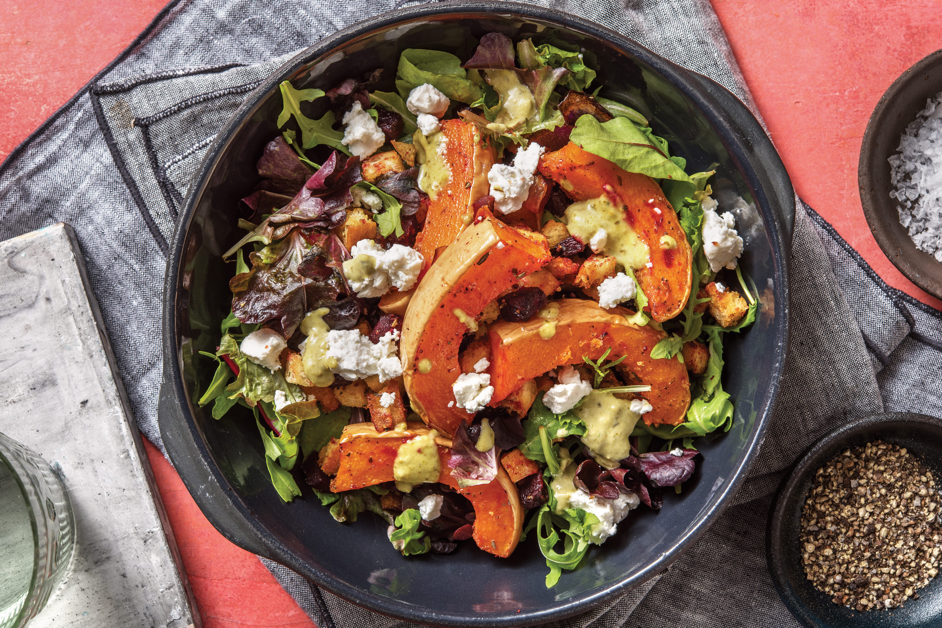 Roast Butternut Pumpkin & Feta Salad