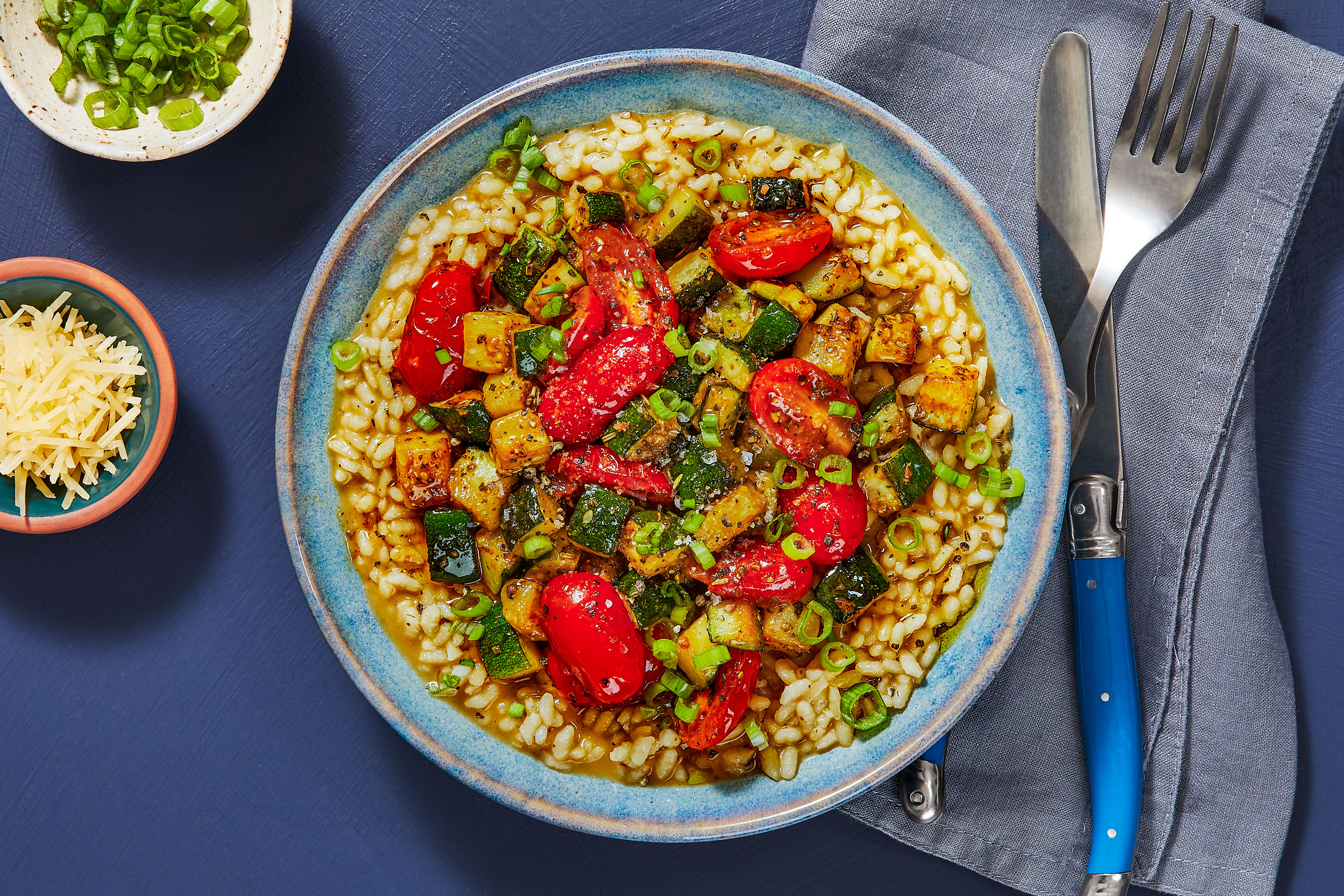 Balsamic Tomato Parmesan Risotto