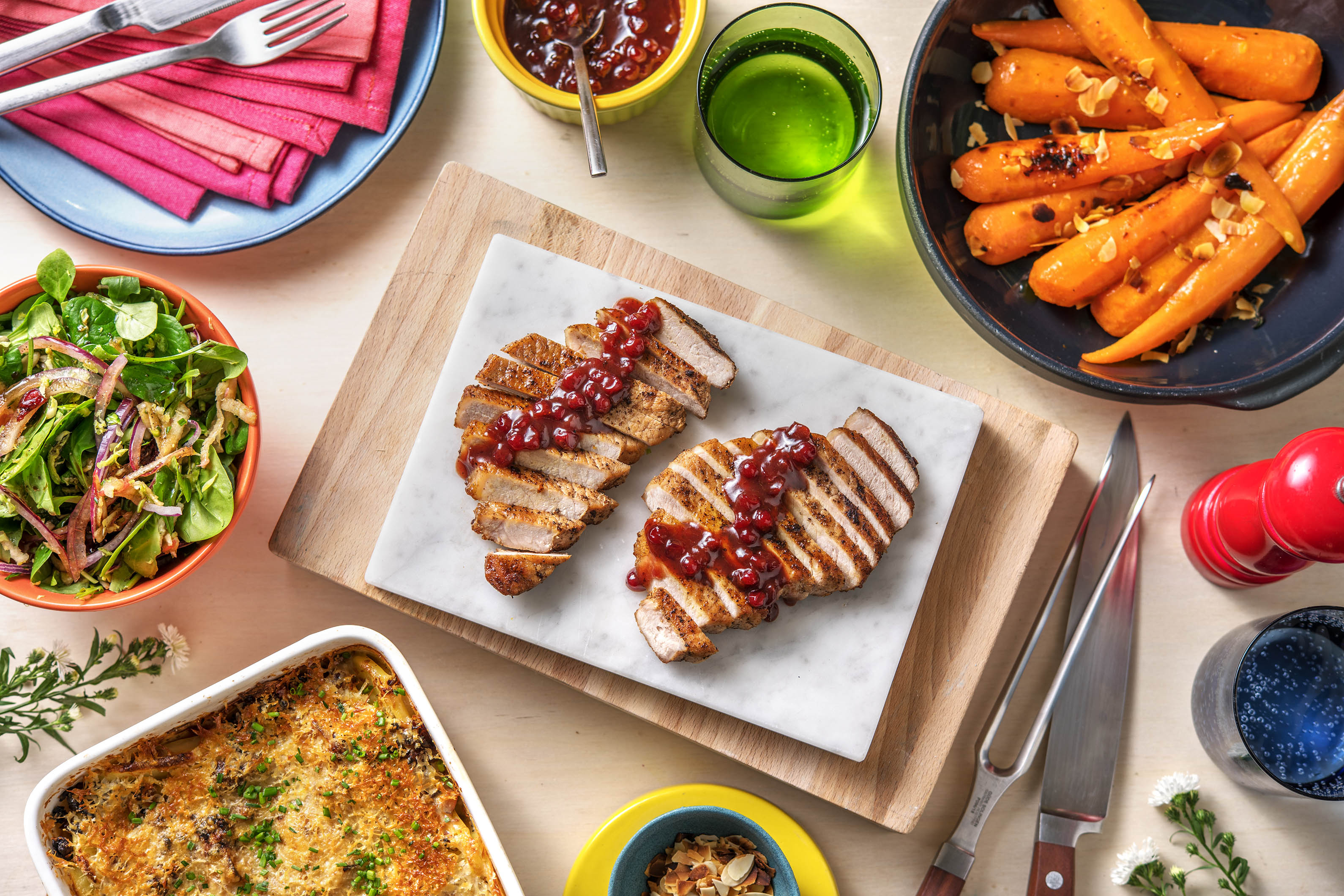 Filet mignon sauce aux canneberges