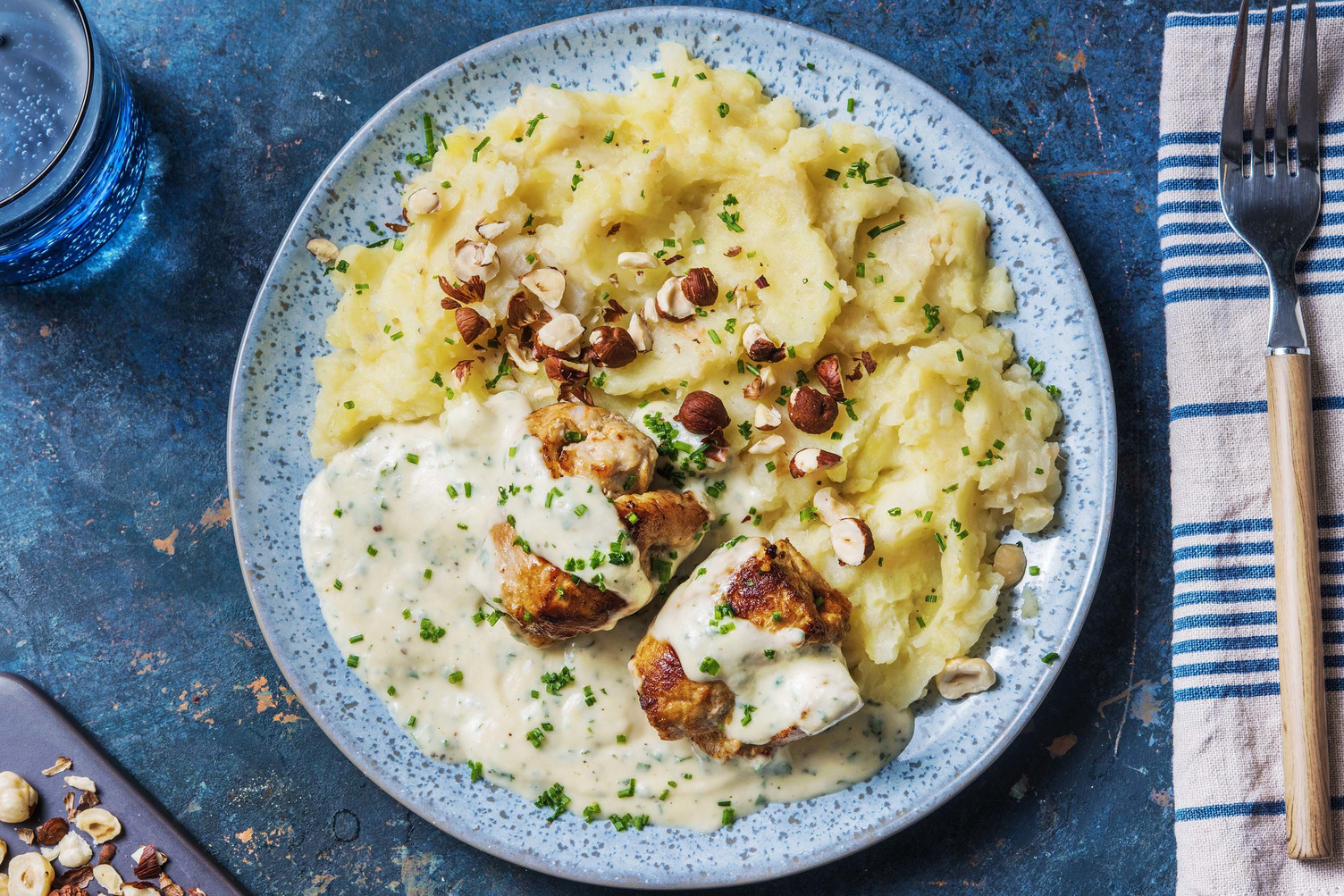 Herzhafte Schnitzelröllchen