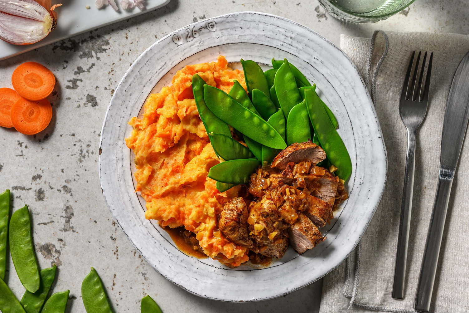 Filet mignon et jus de viande maison