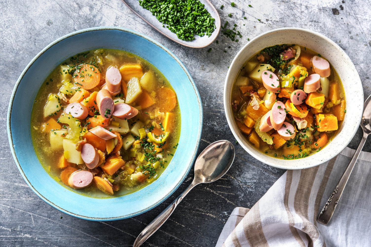 Bunter Kartoffeleintopf