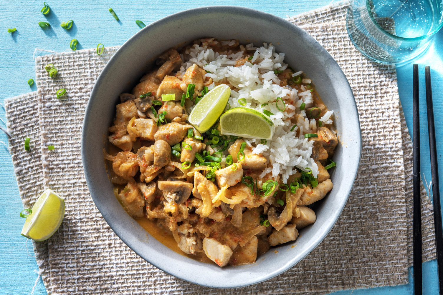 Thailändisches Hähnchen-Kokos-Curry