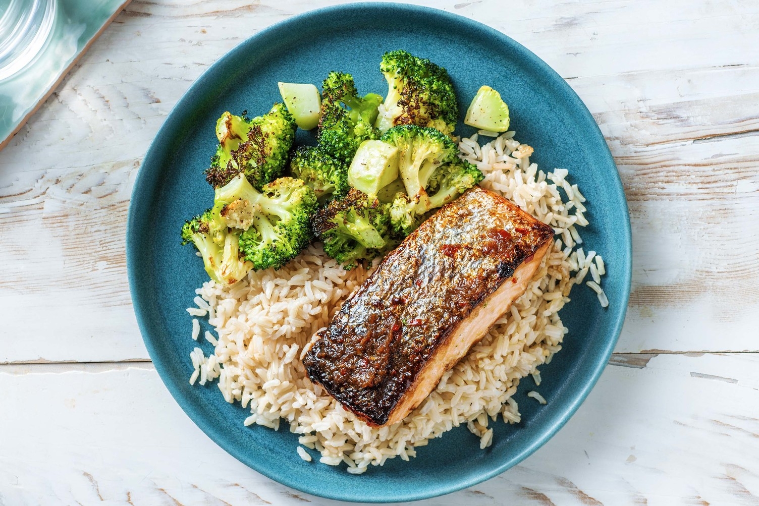 Filet de saumon mariné l'orientale