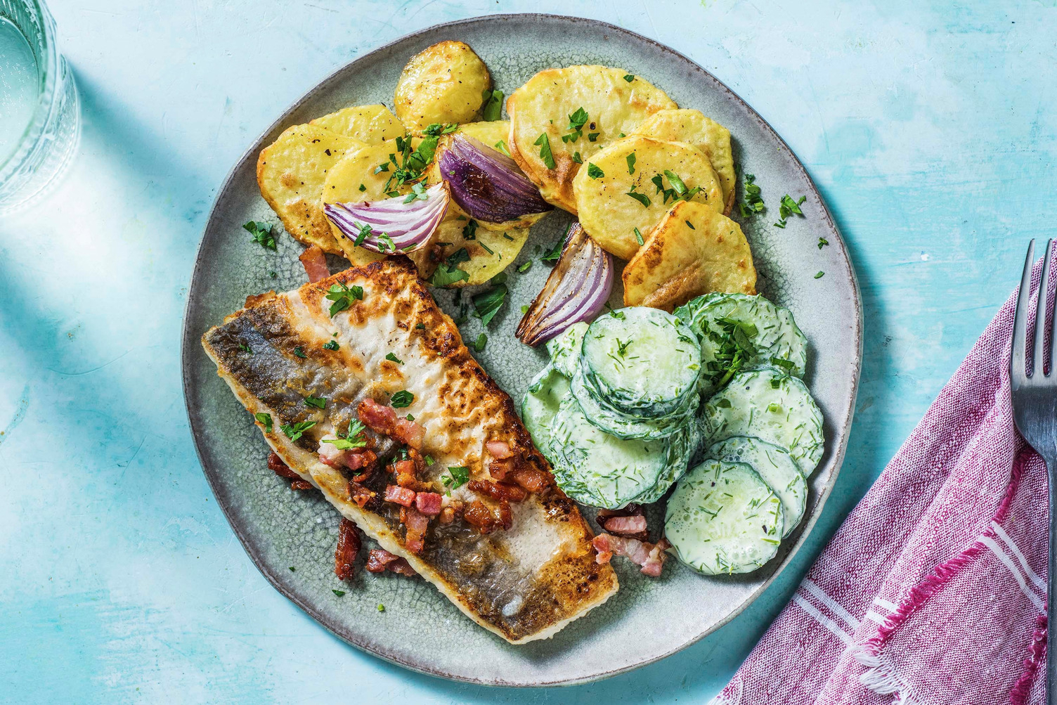 Fischfilet auf Finkenwerder-Art