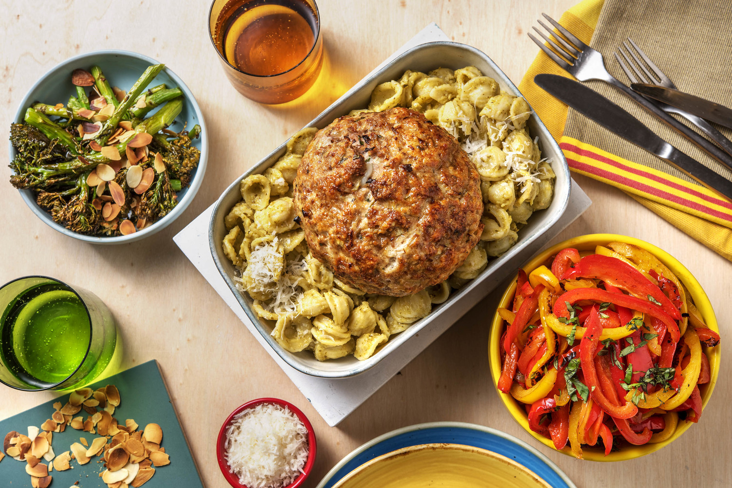 Polpettone farci à la mozzarella