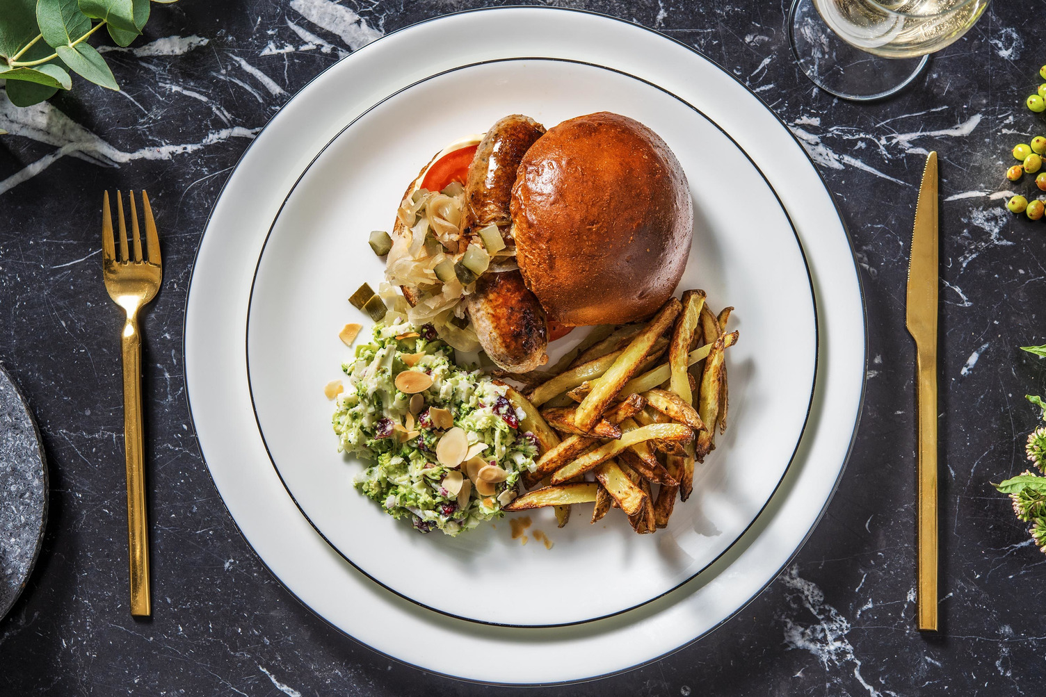 Deluxe hotdog met Brandt&Levie Chimayworst