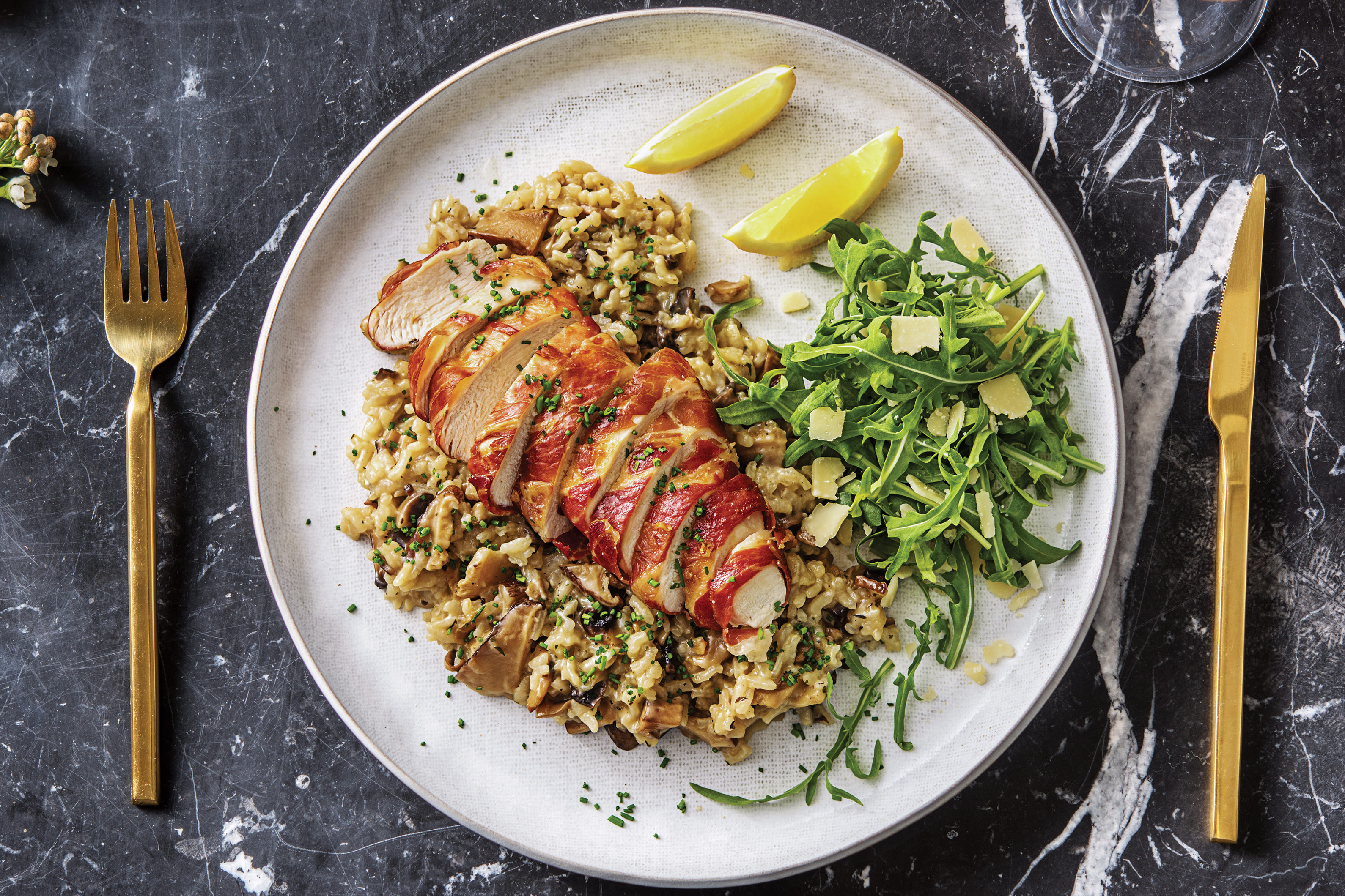 Prosciutto-Wrapped Chicken Breast