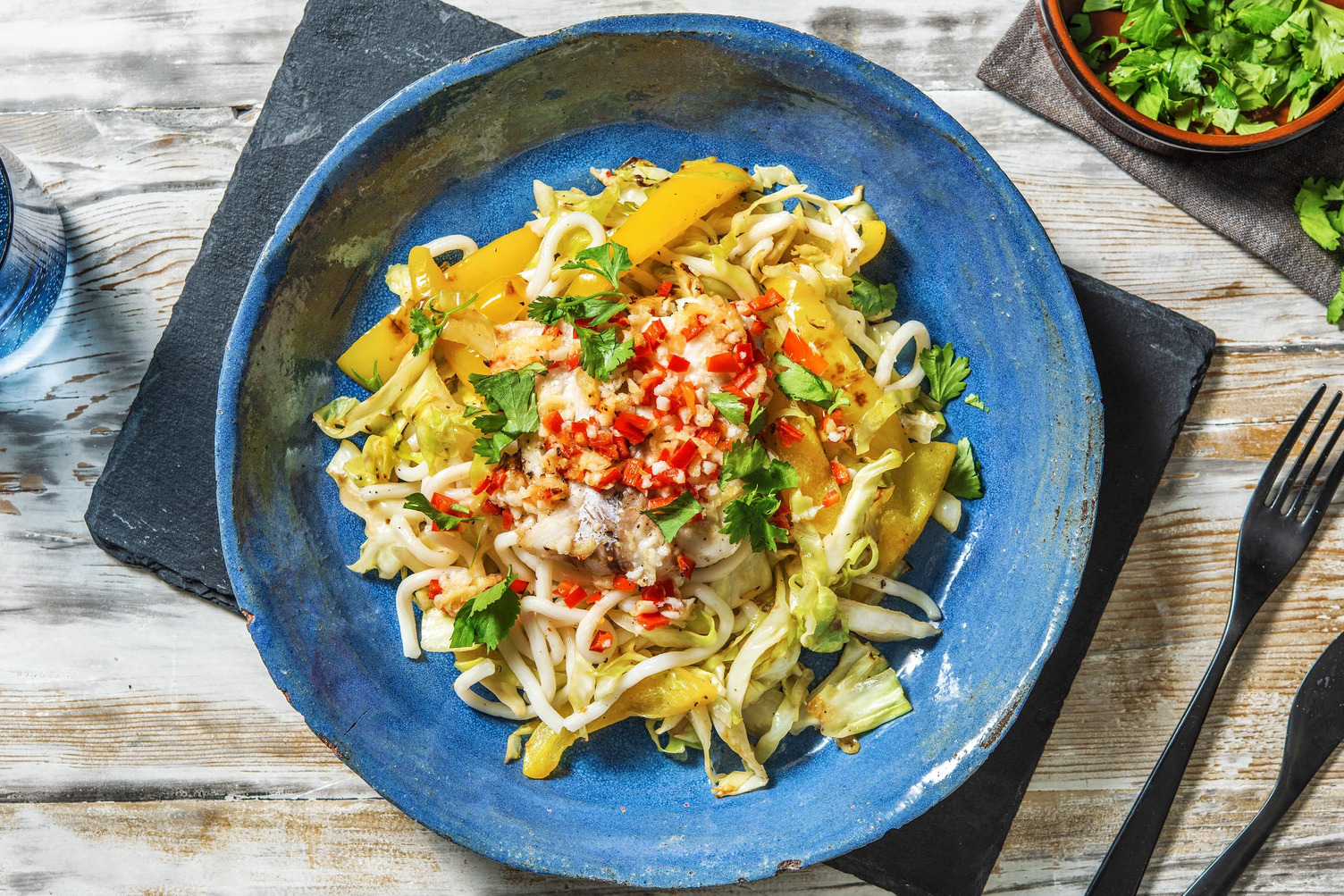 Schelvis in friszure Thaise dressing