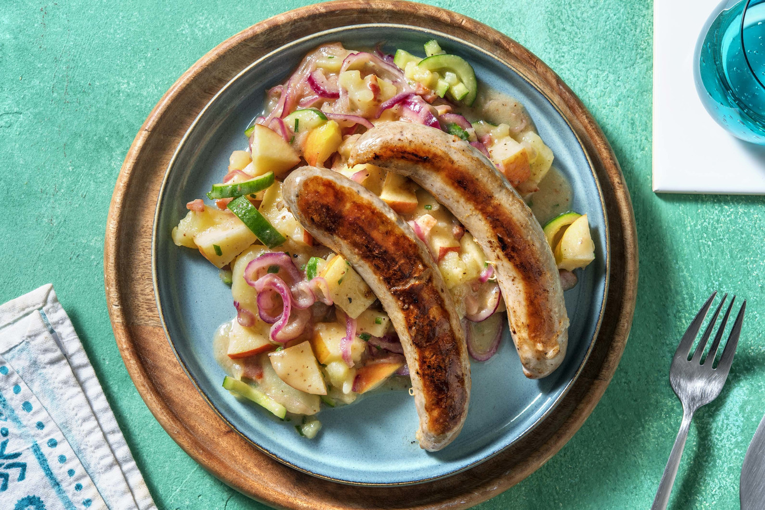 Klassische Bratwurst