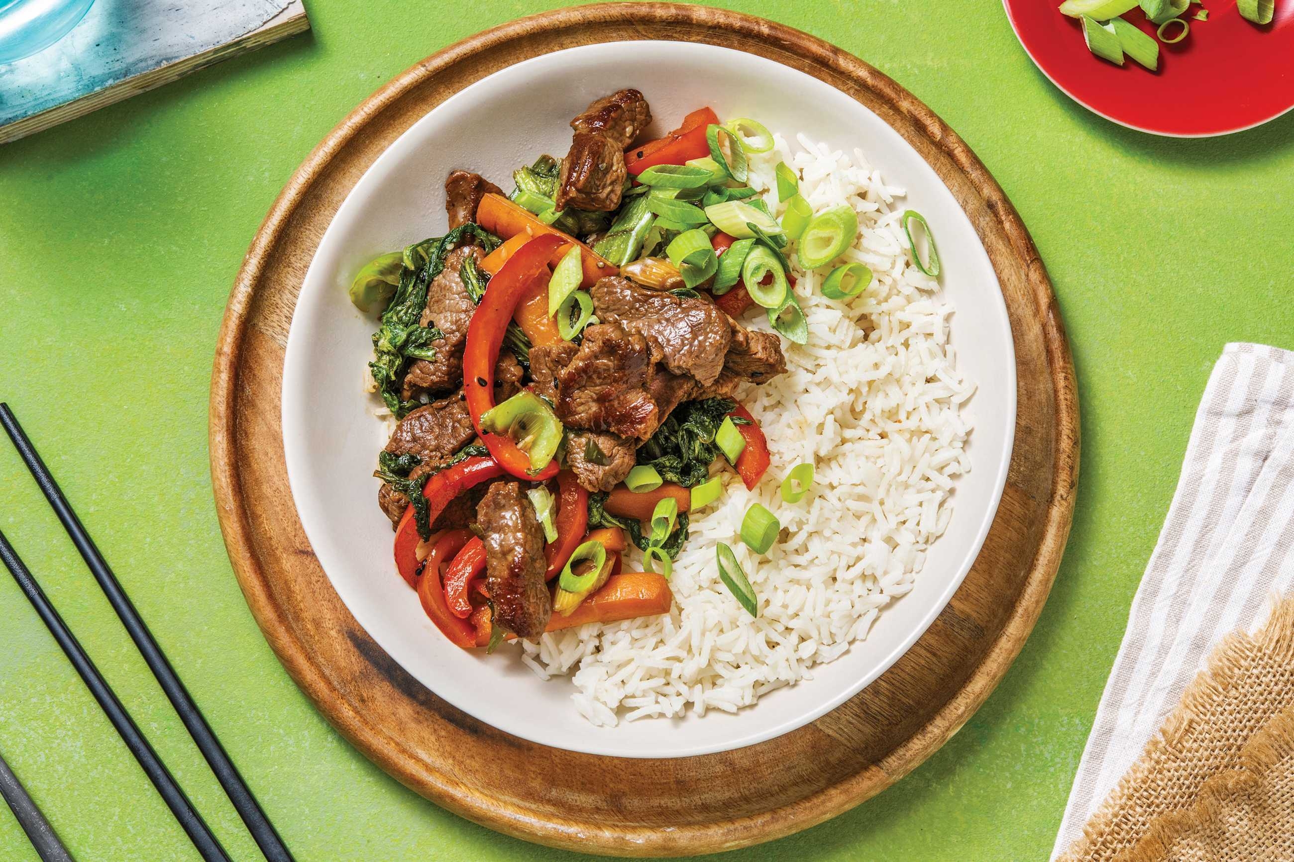 FTC - NZ Asian Beef & Veggie stir fry