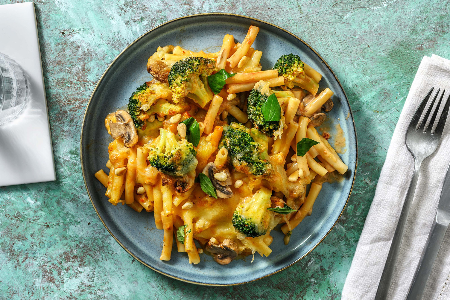 Makkaroni-Käse-Gratin