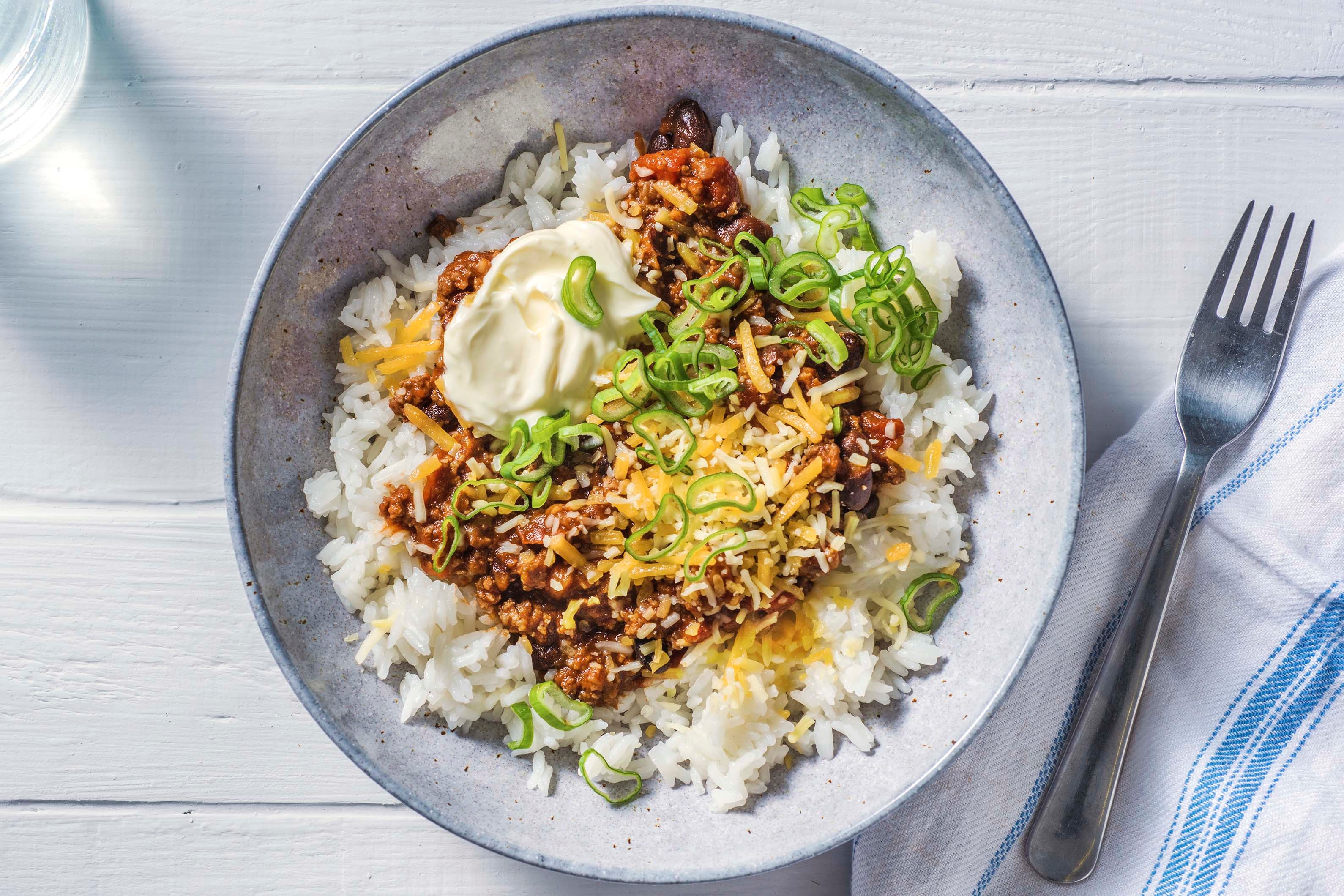 Mildes Chili con Carne