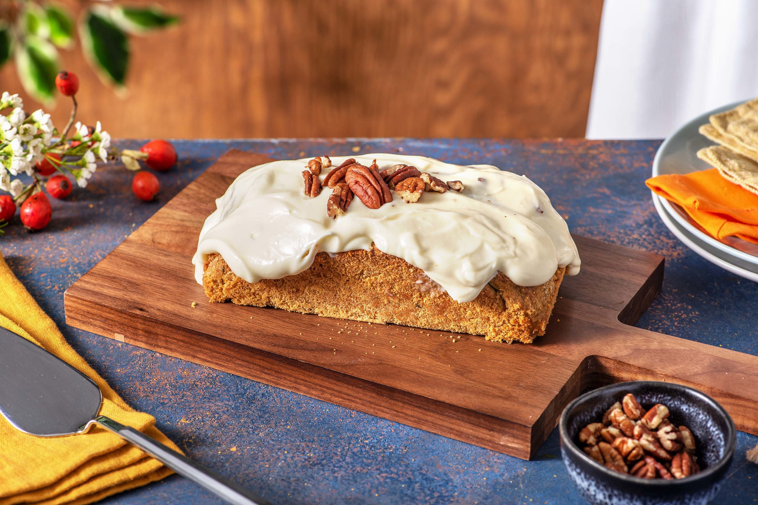 Cake Halloween au potimarron et à l'orange