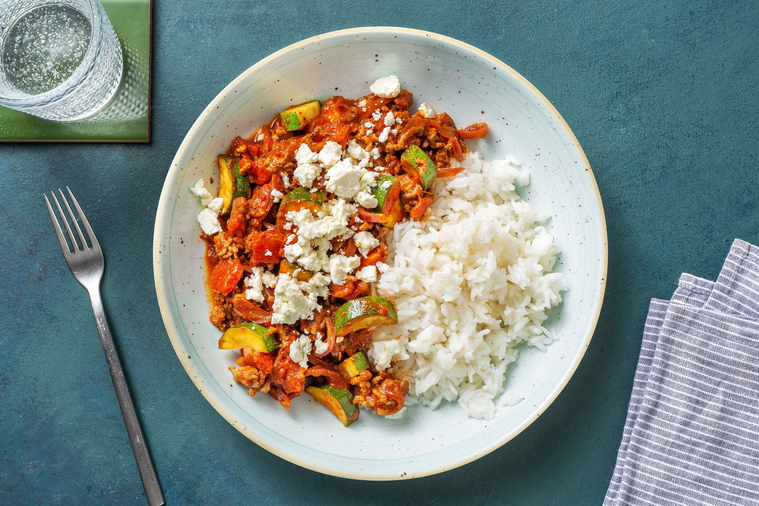 Zucchetti-Hackfleisch-Pfanne