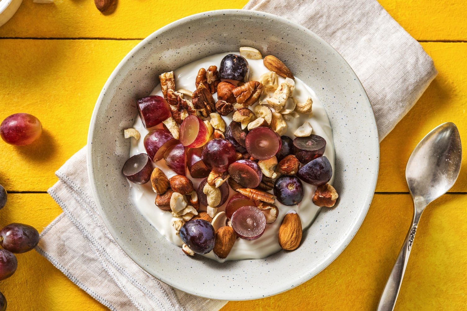 Yaourt bulgare aux raisins