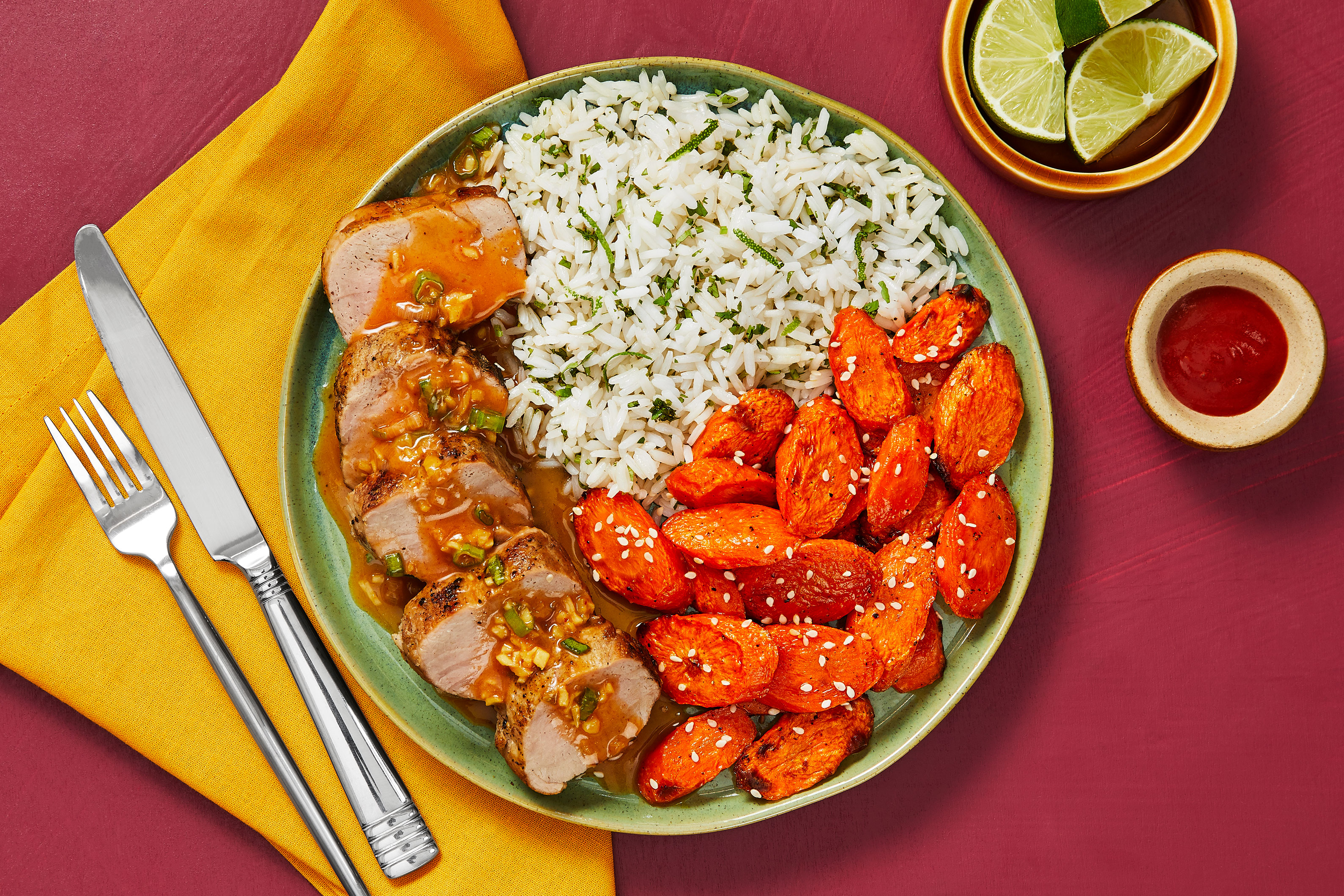 Honey Sriracha Pork Tenderloin