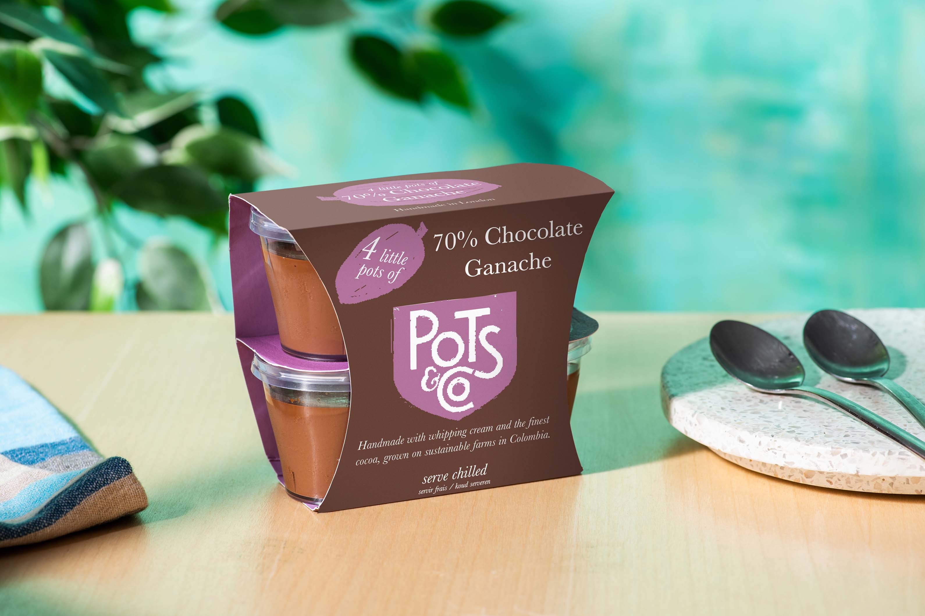 70% Chocoladeganache