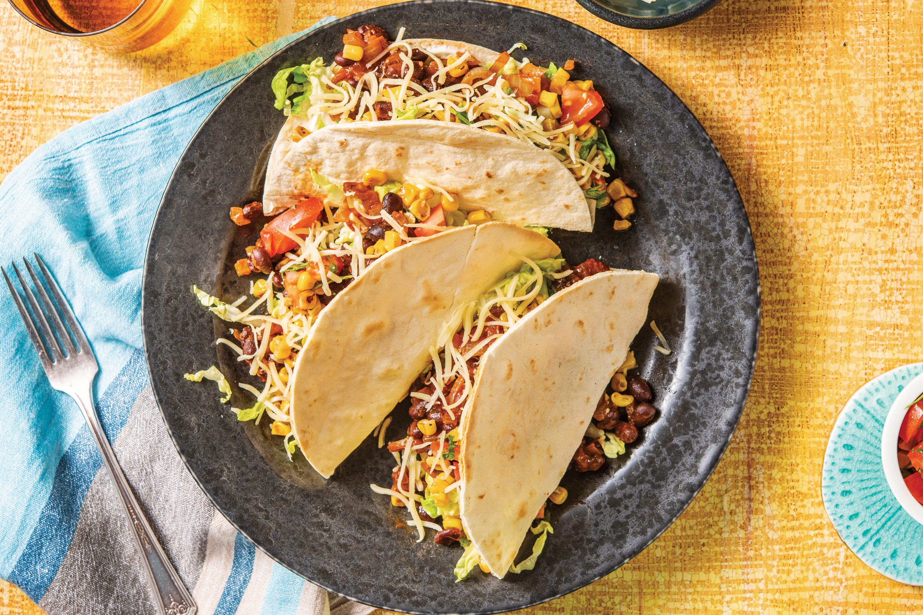 Chipotle Bean Tacos