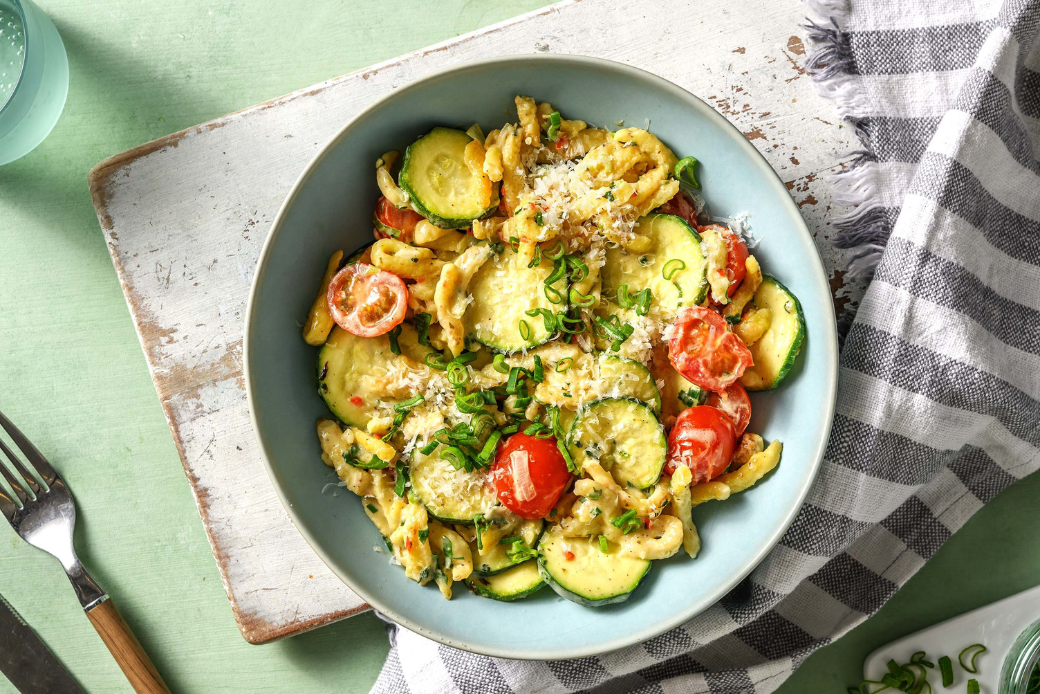 Italienische Spätzlepfanne