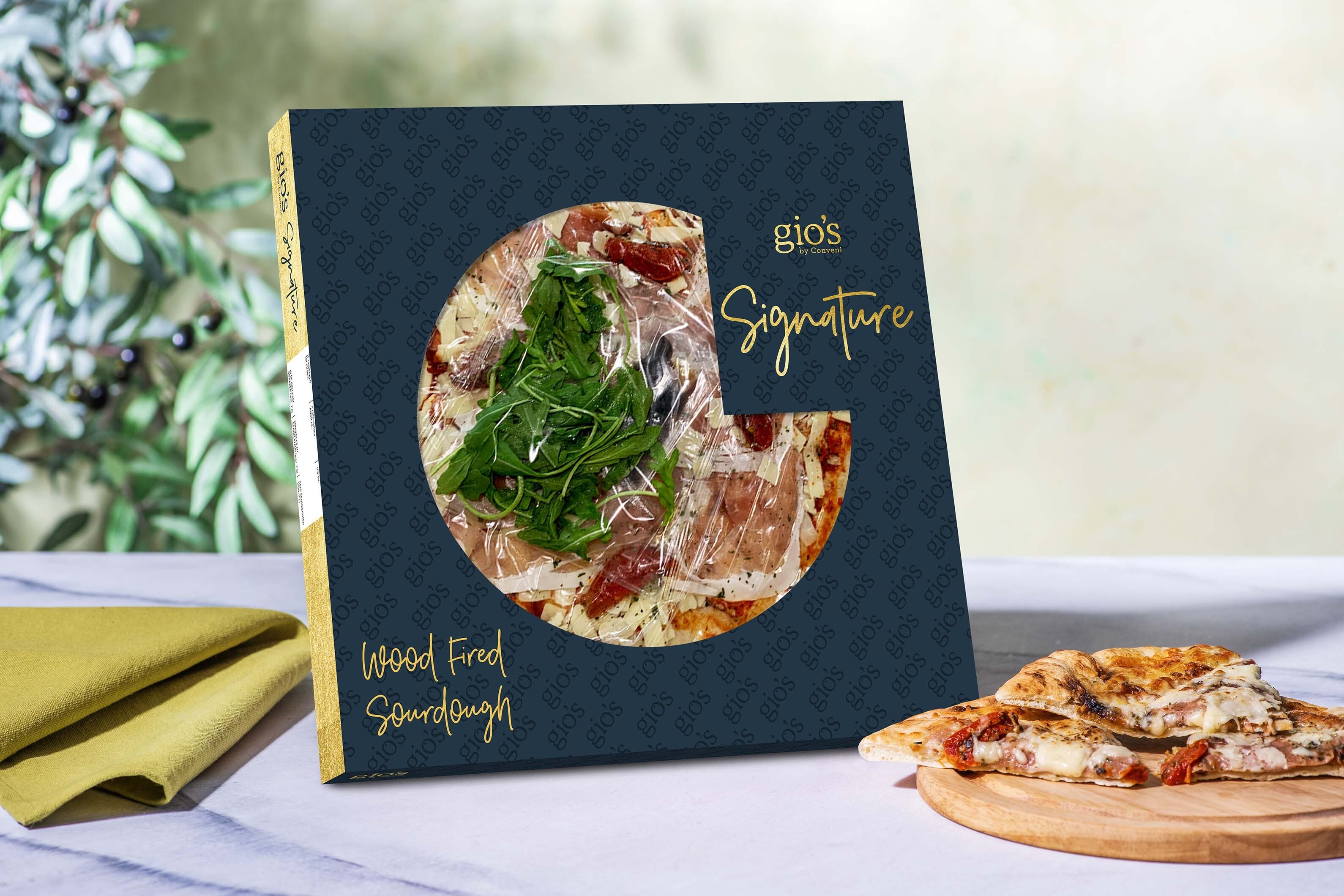 Pizza prosciutto