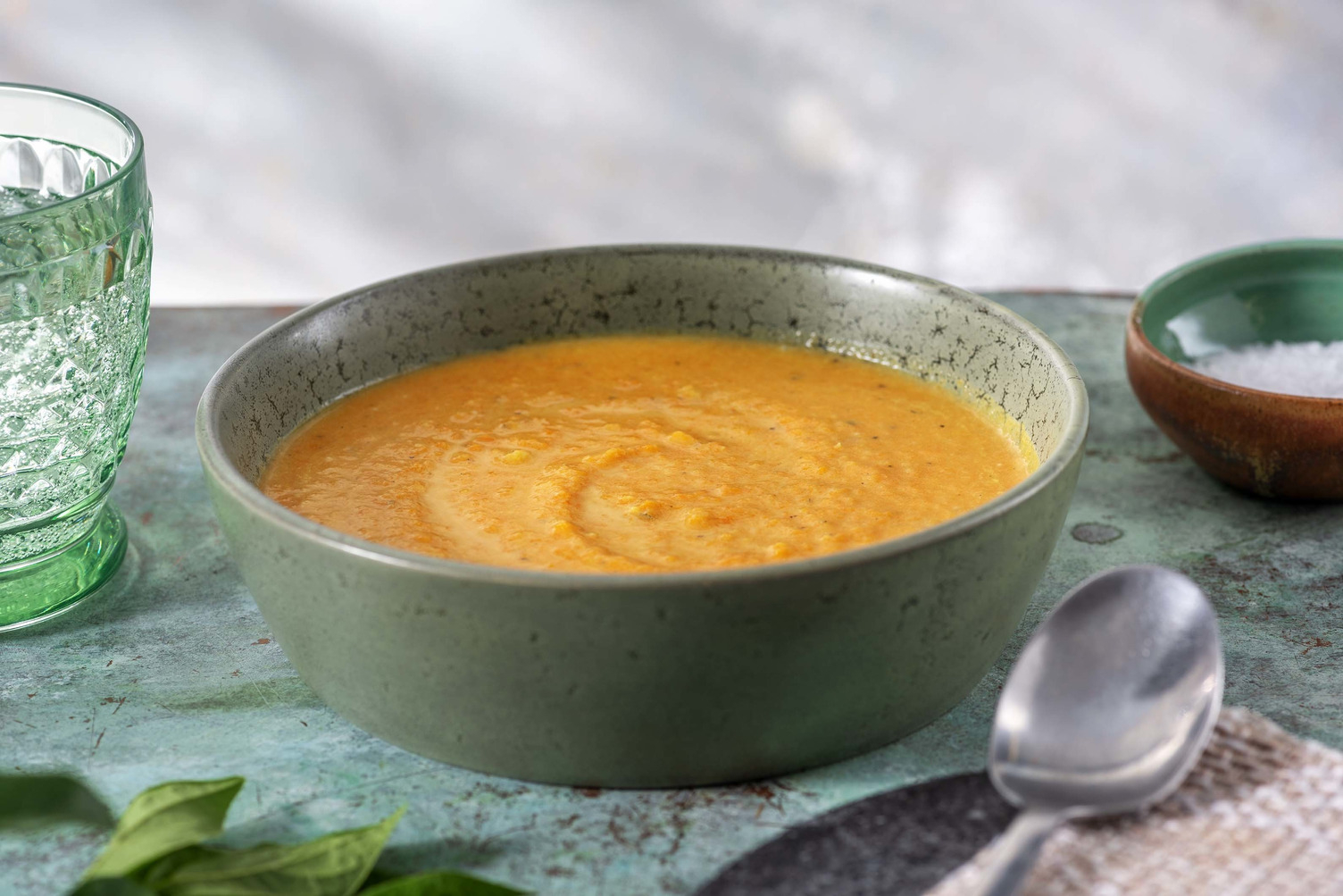 Kürbis-Kokosnuss-Suppe