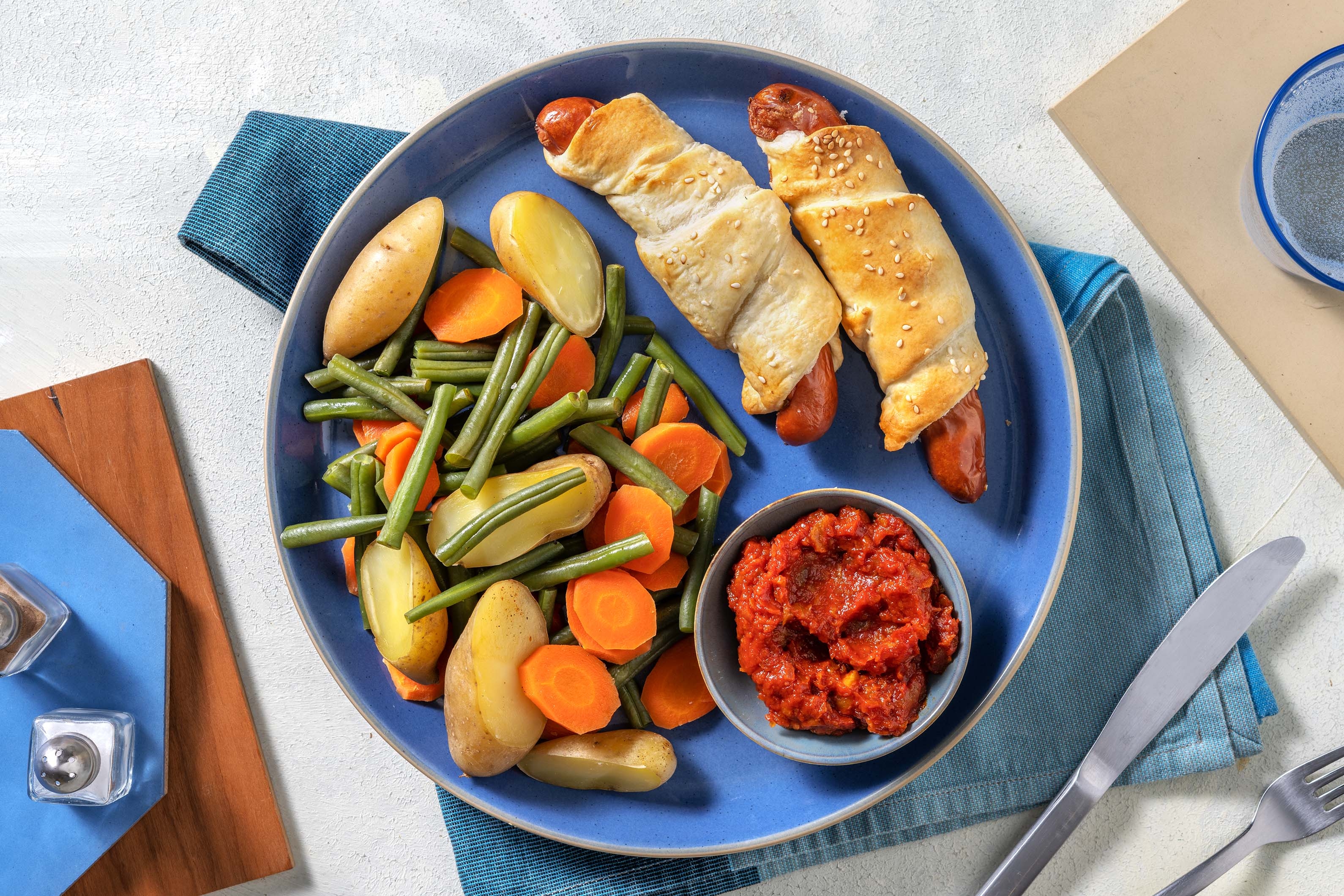 Würstchen im Schlafrock