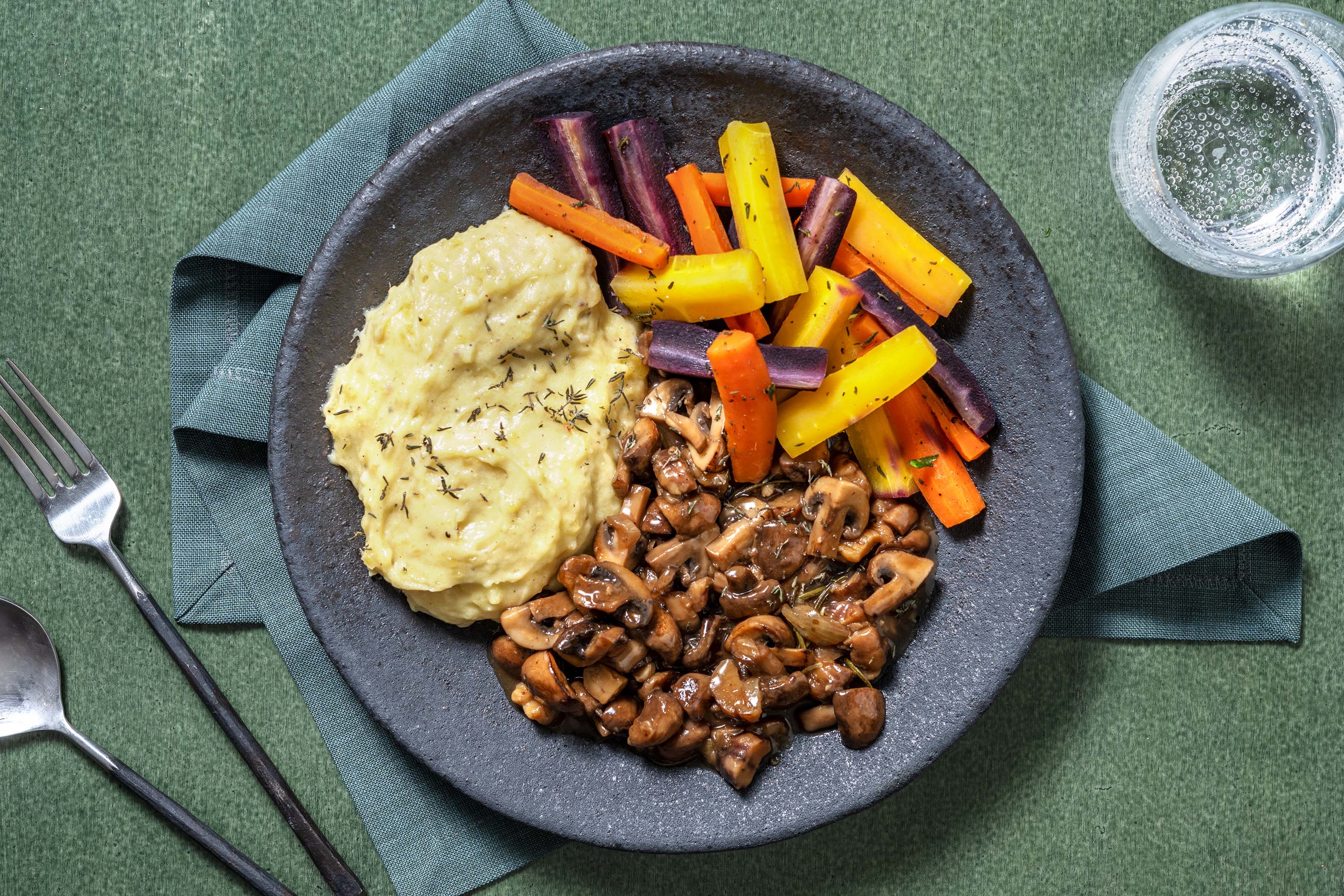 Veganes Maronen-Pilz-Ragout