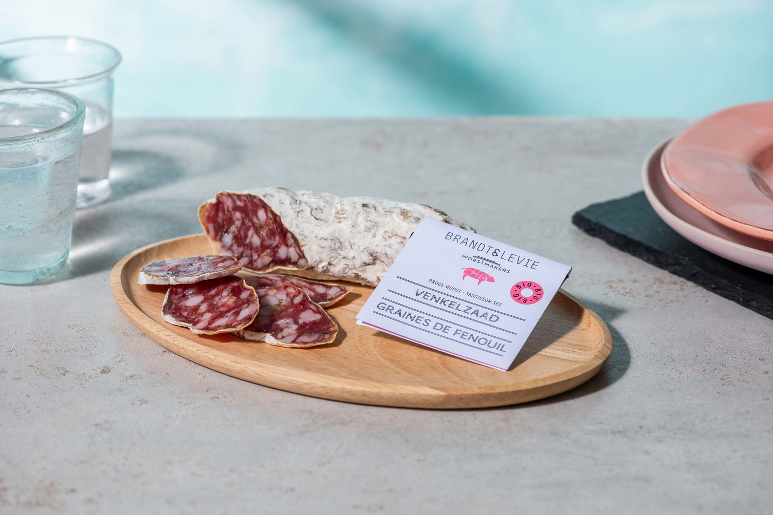 Saucisse sèche aux graines de fenouil