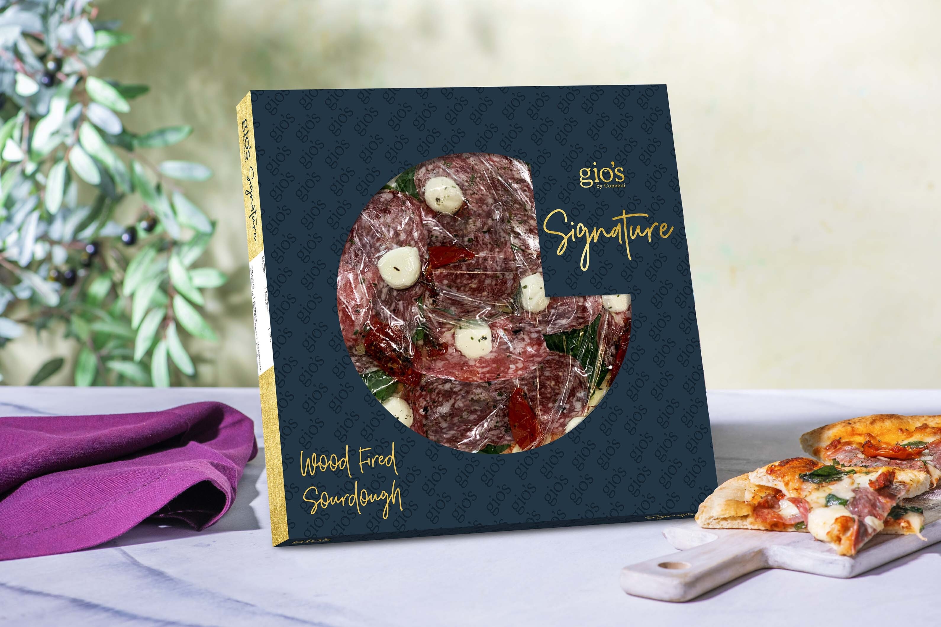 Pizza spianata romaine