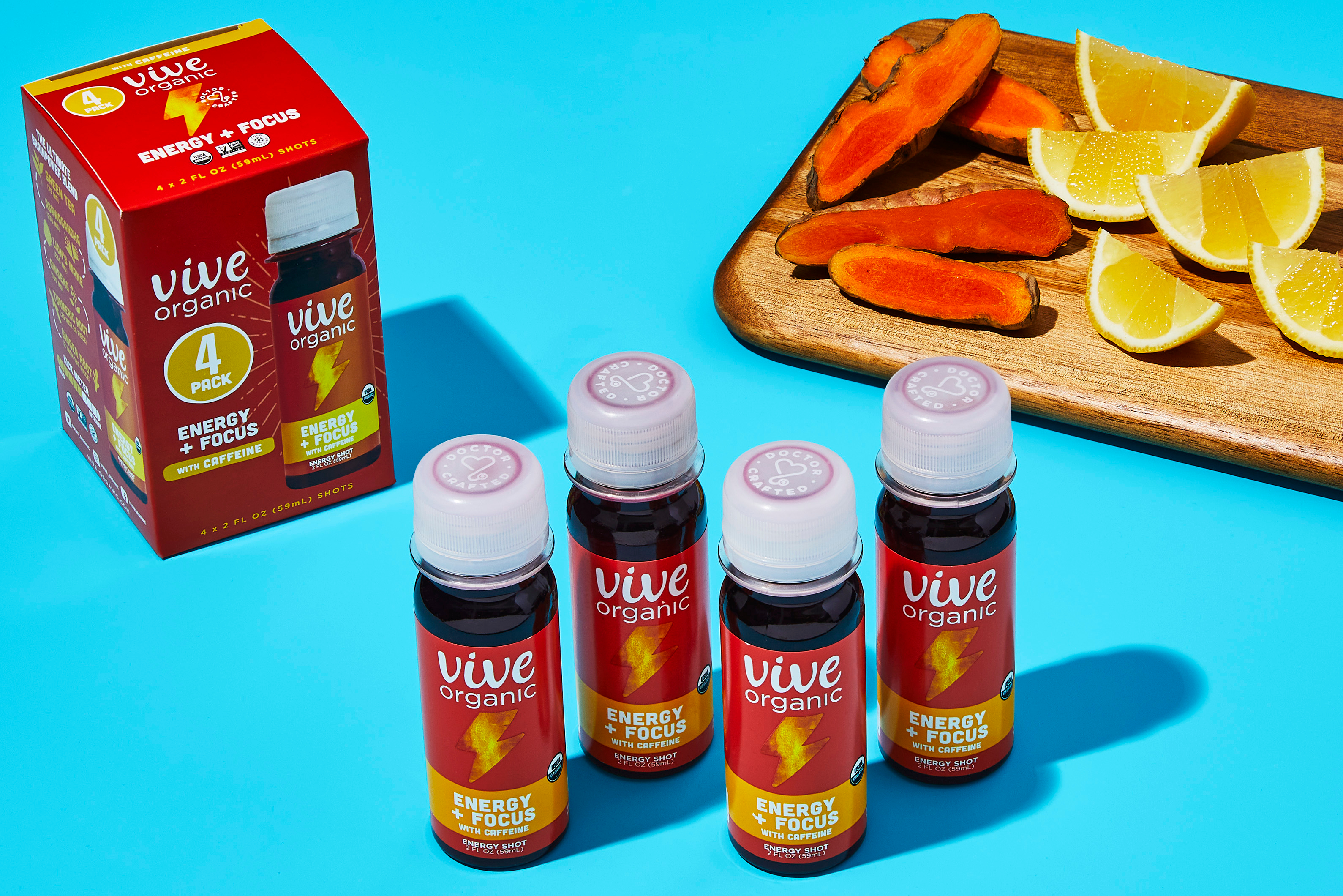 Vive Organic Energy & Focus Shots
